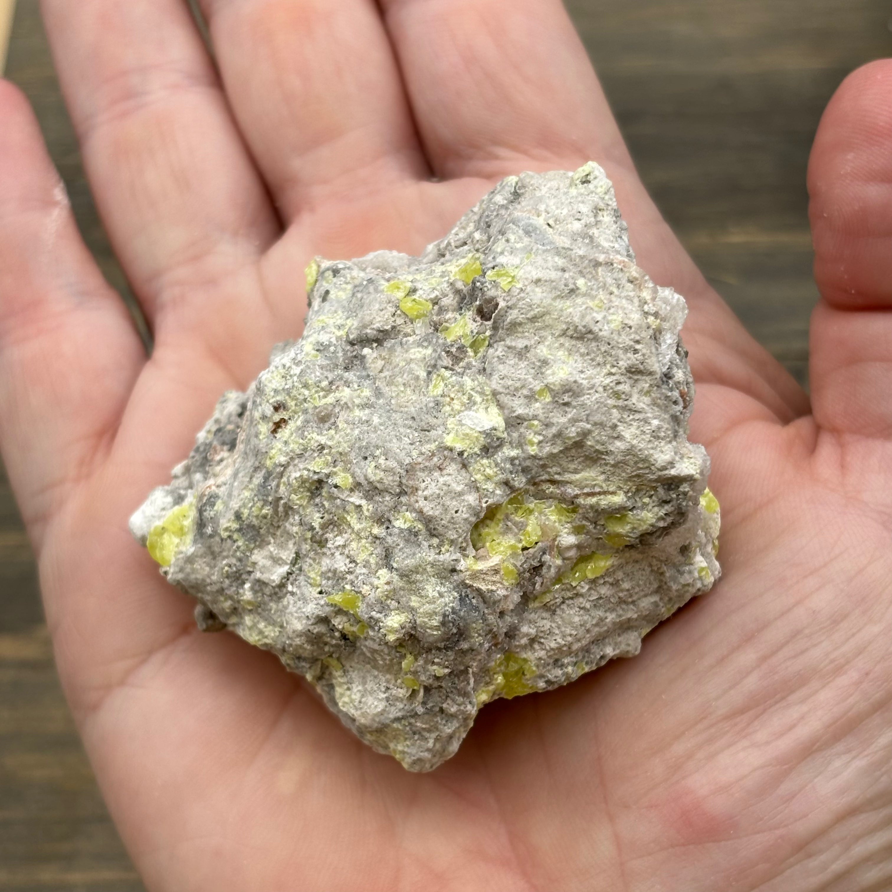 Sulfur on Quartz - 026
