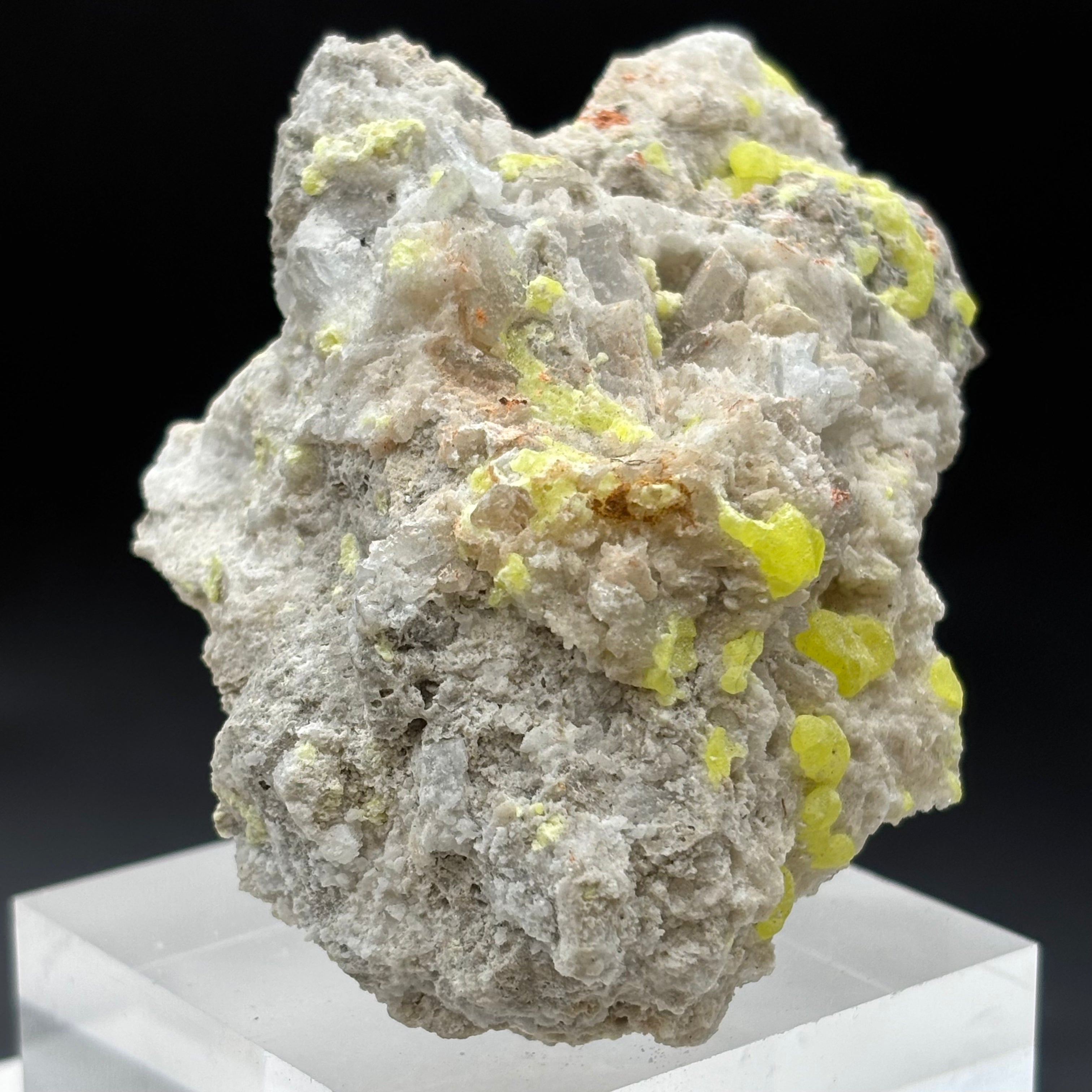 Sulfur on Quartz - 029