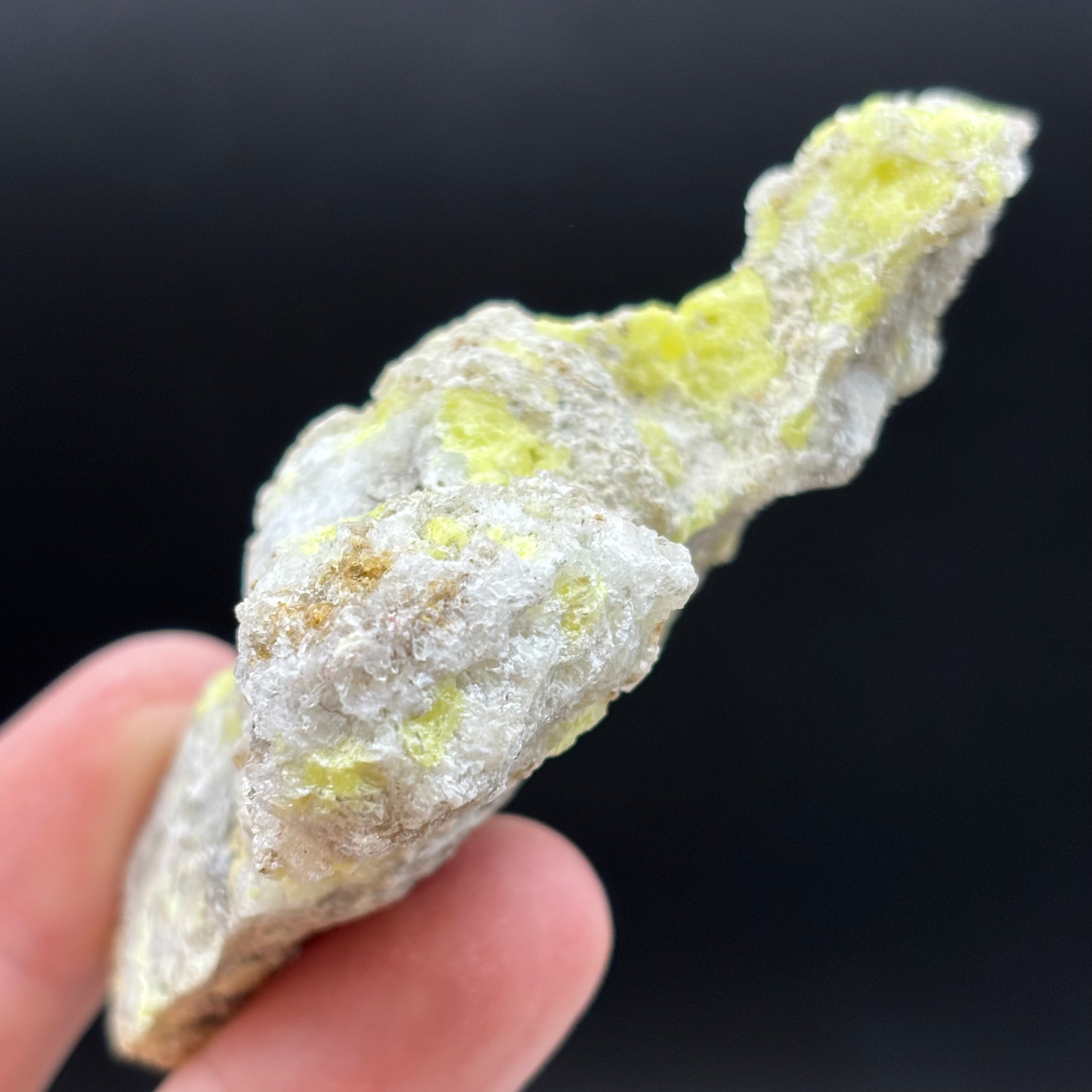 Sulfur on Quartz - 030
