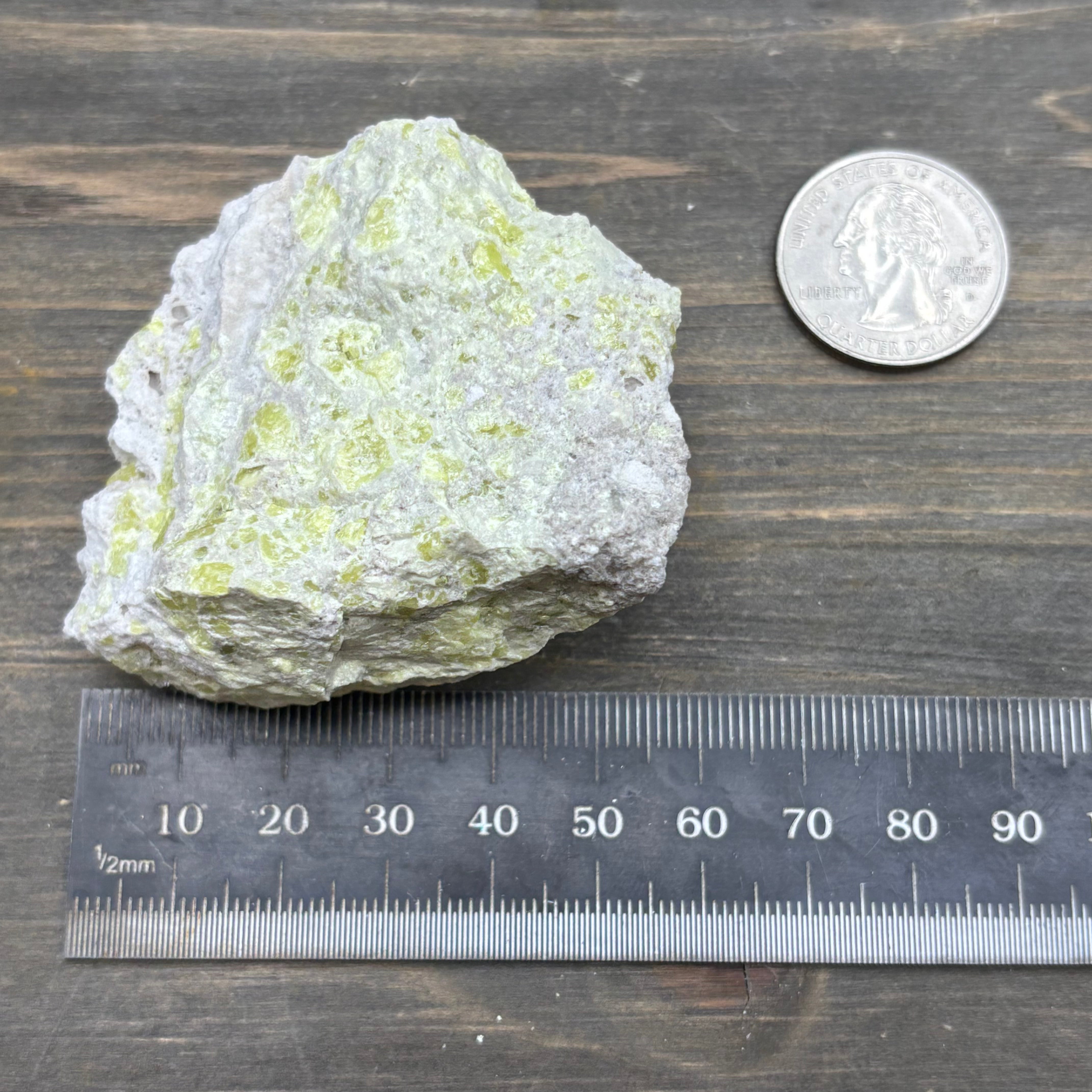 Sulfur on Quartz - 041
