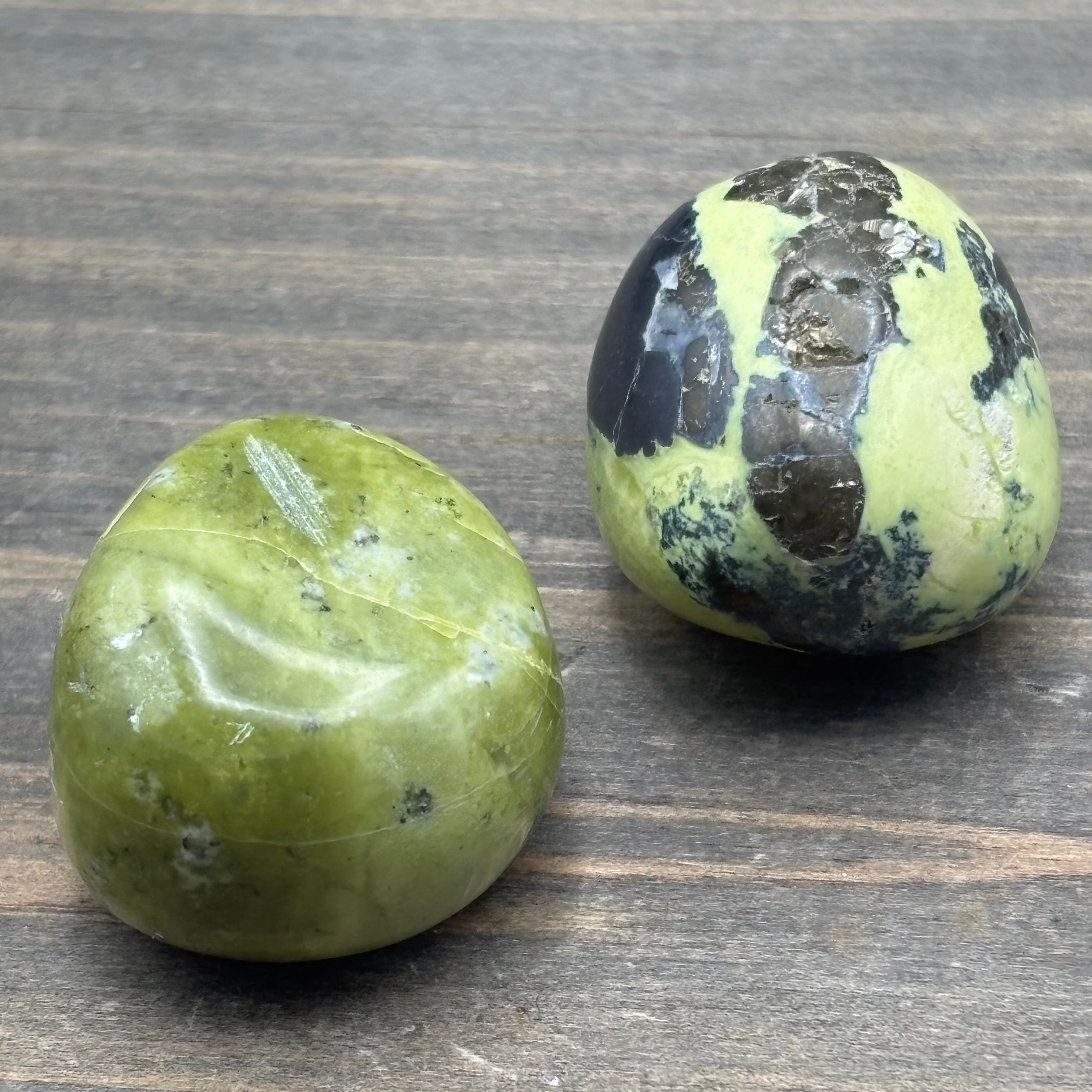Serpentine Pair, Polished