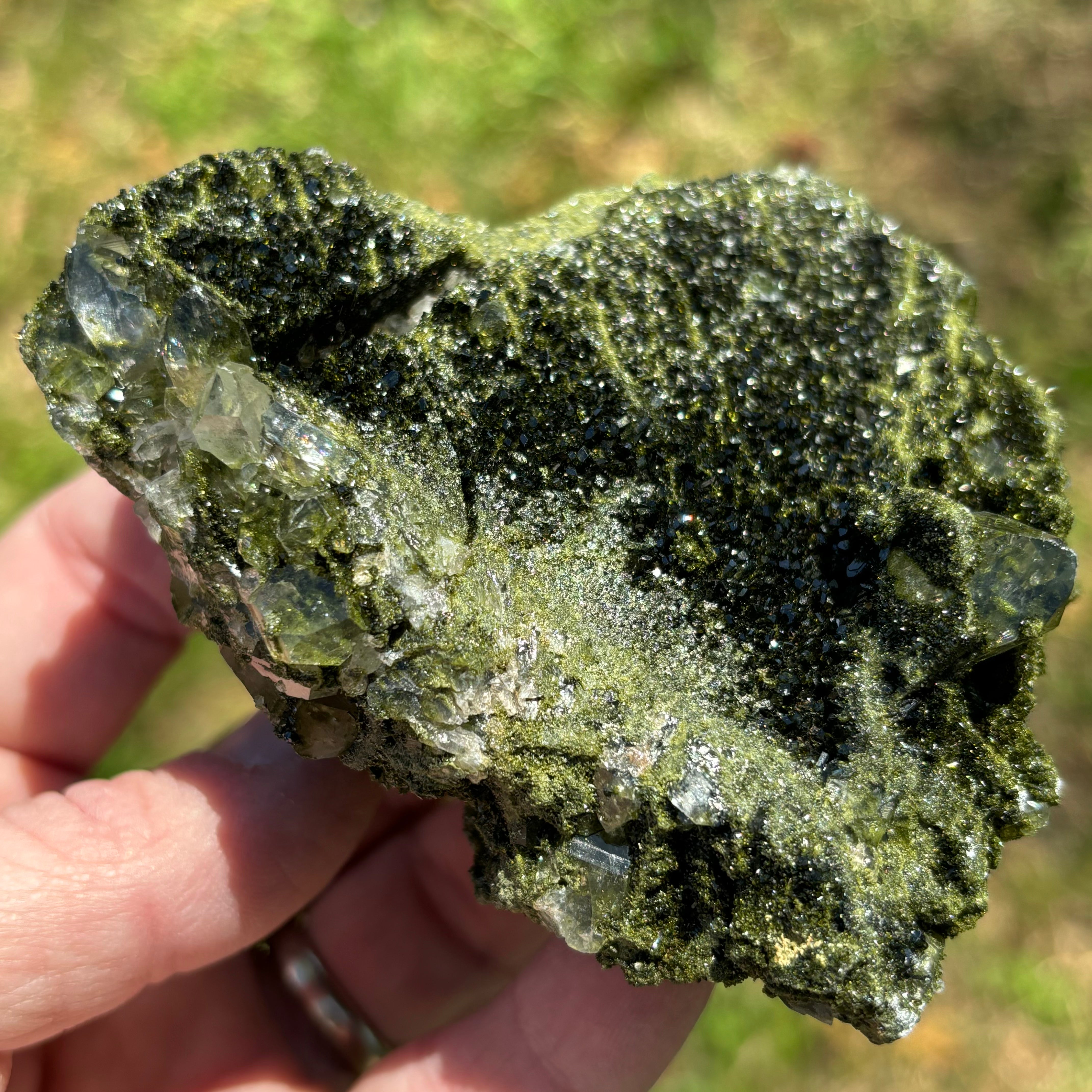 Epidote and Quartz - 058