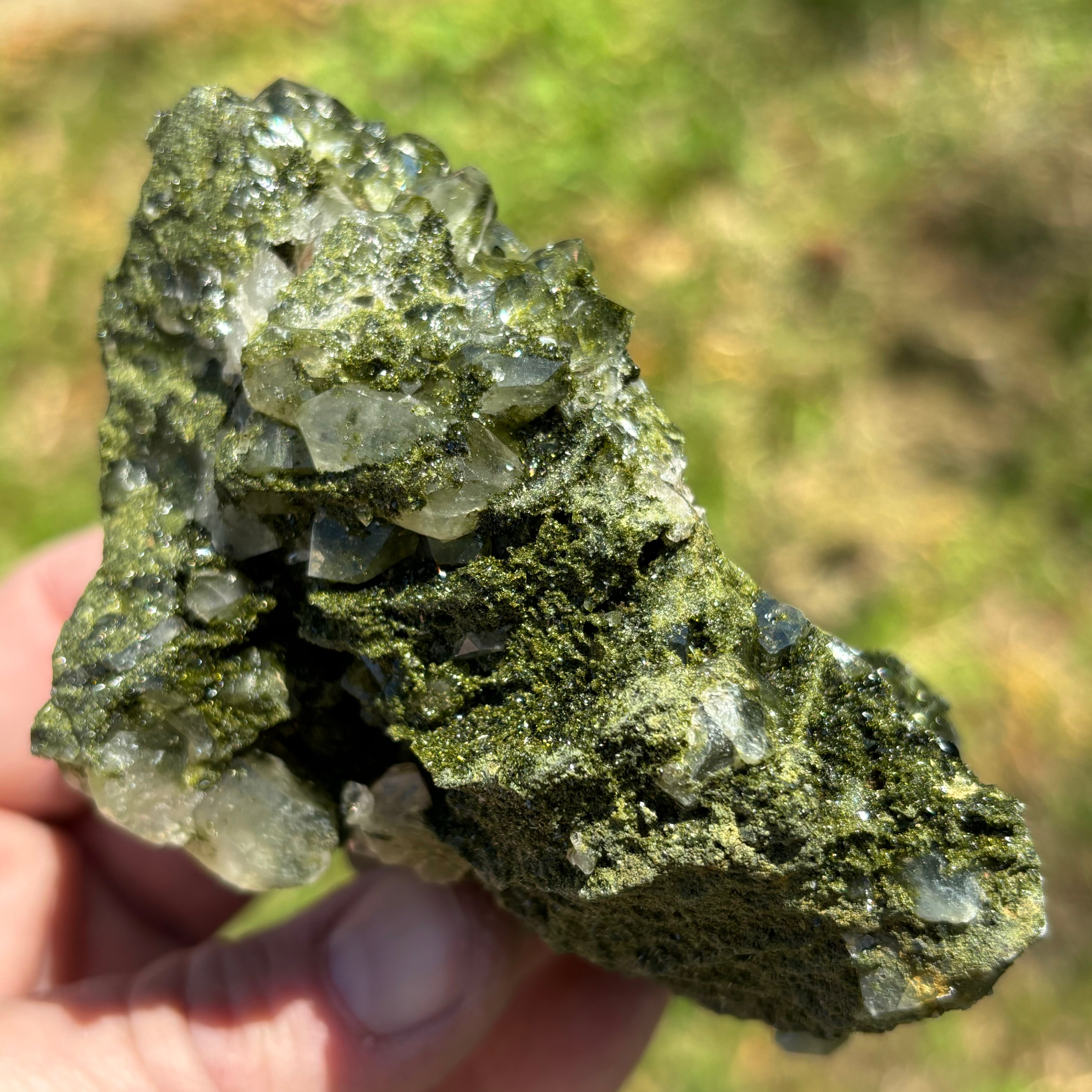 Epidote and Quartz - 058