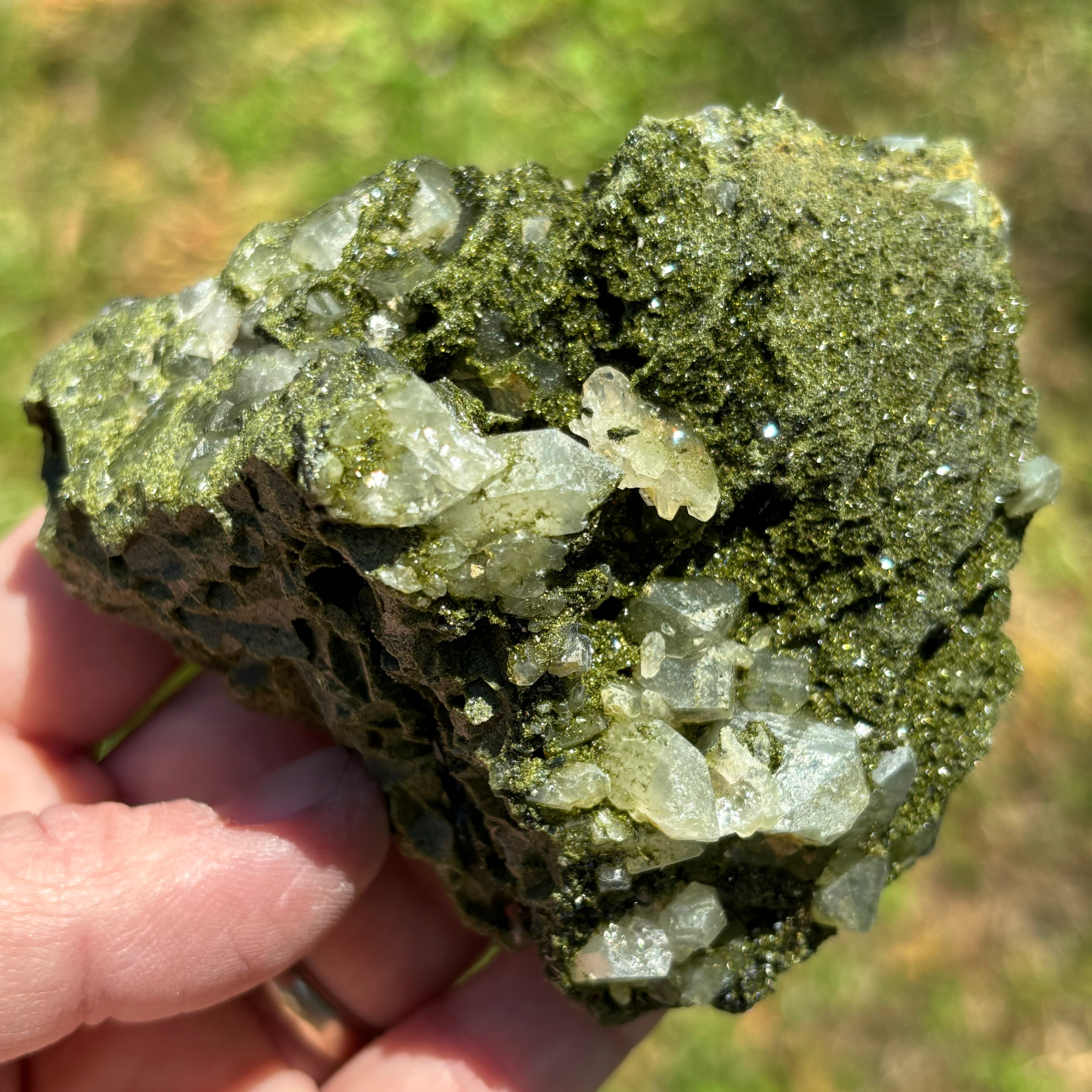 Epidote and Quartz - 058