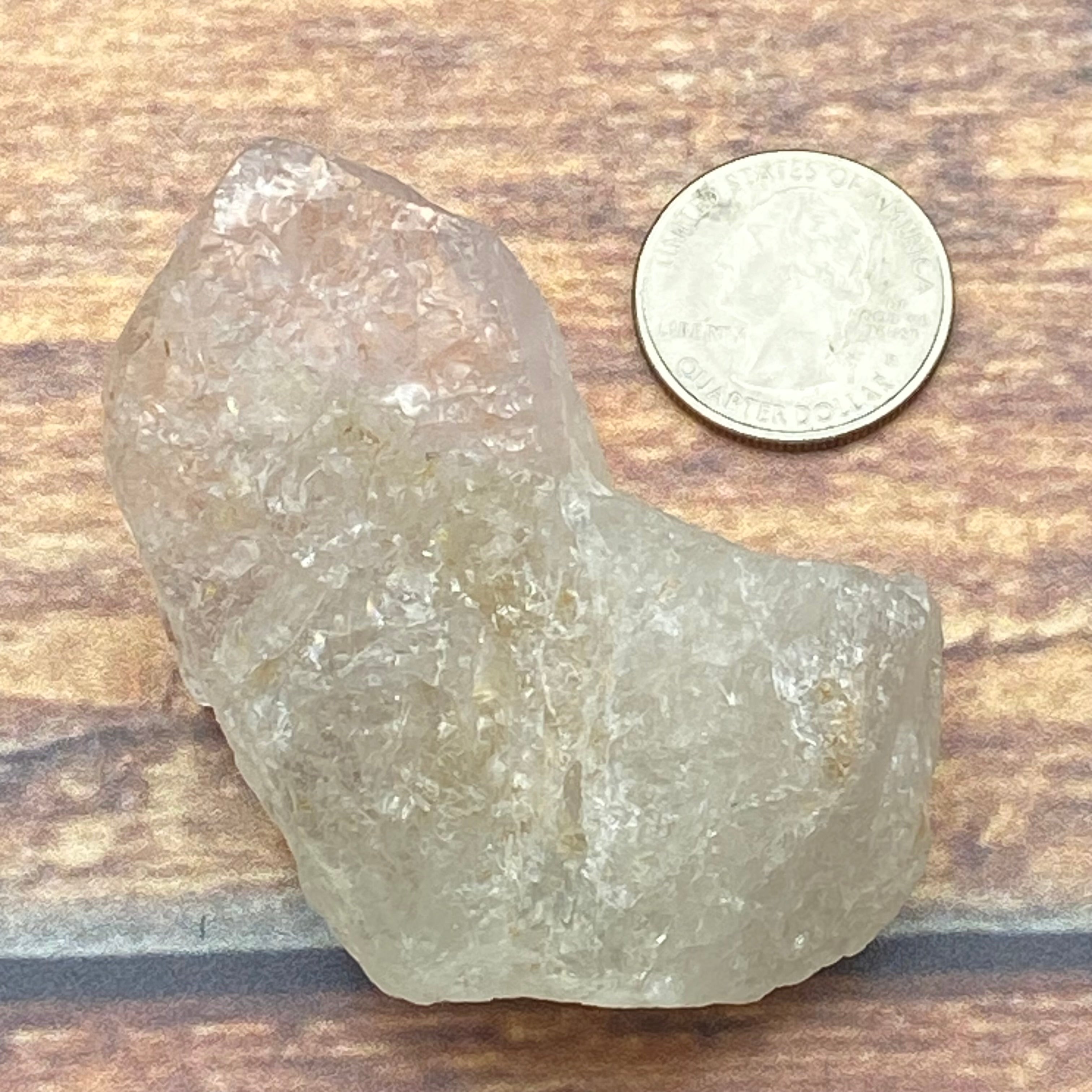 Morganite Gem Crystal - 045