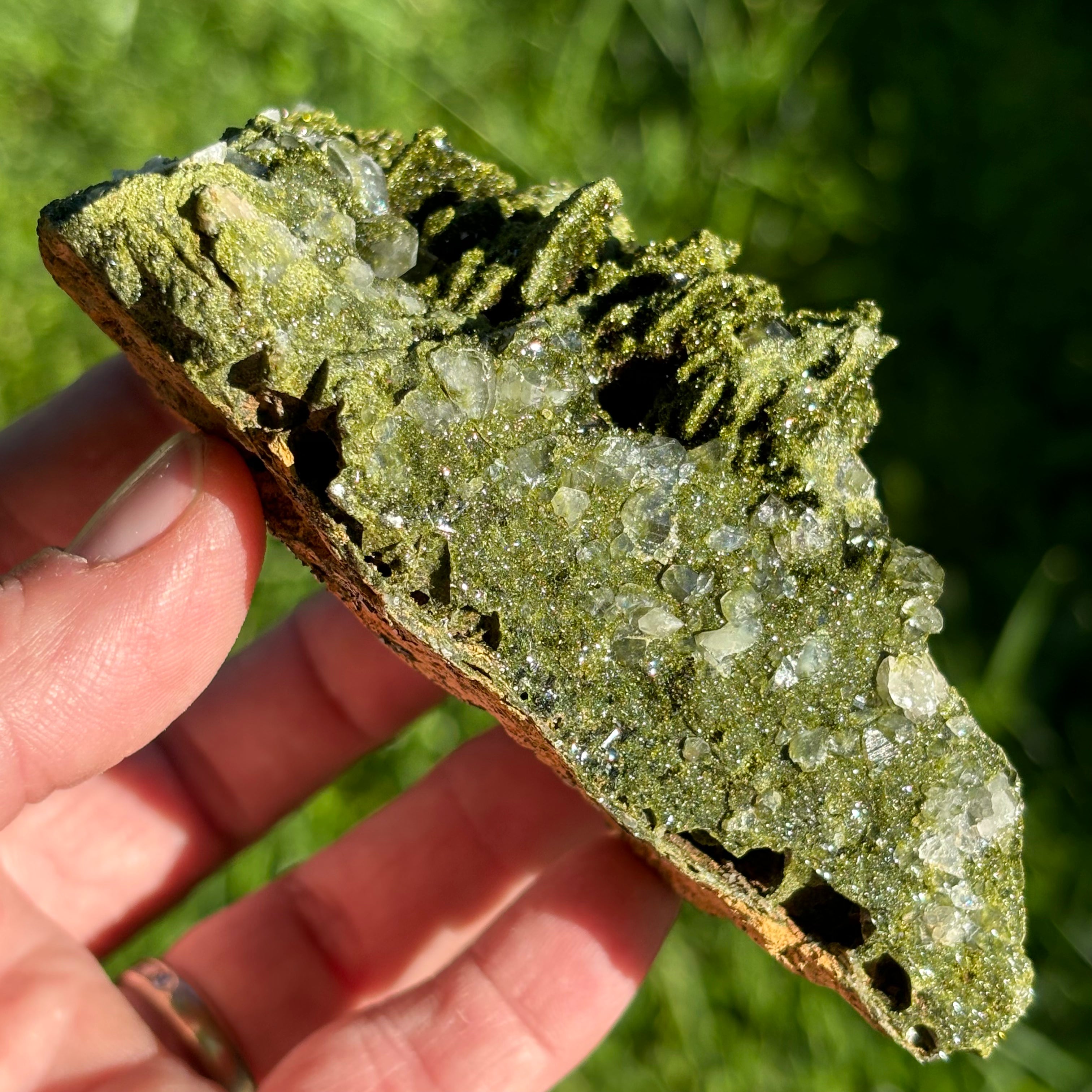 Epidote and Quartz - 074