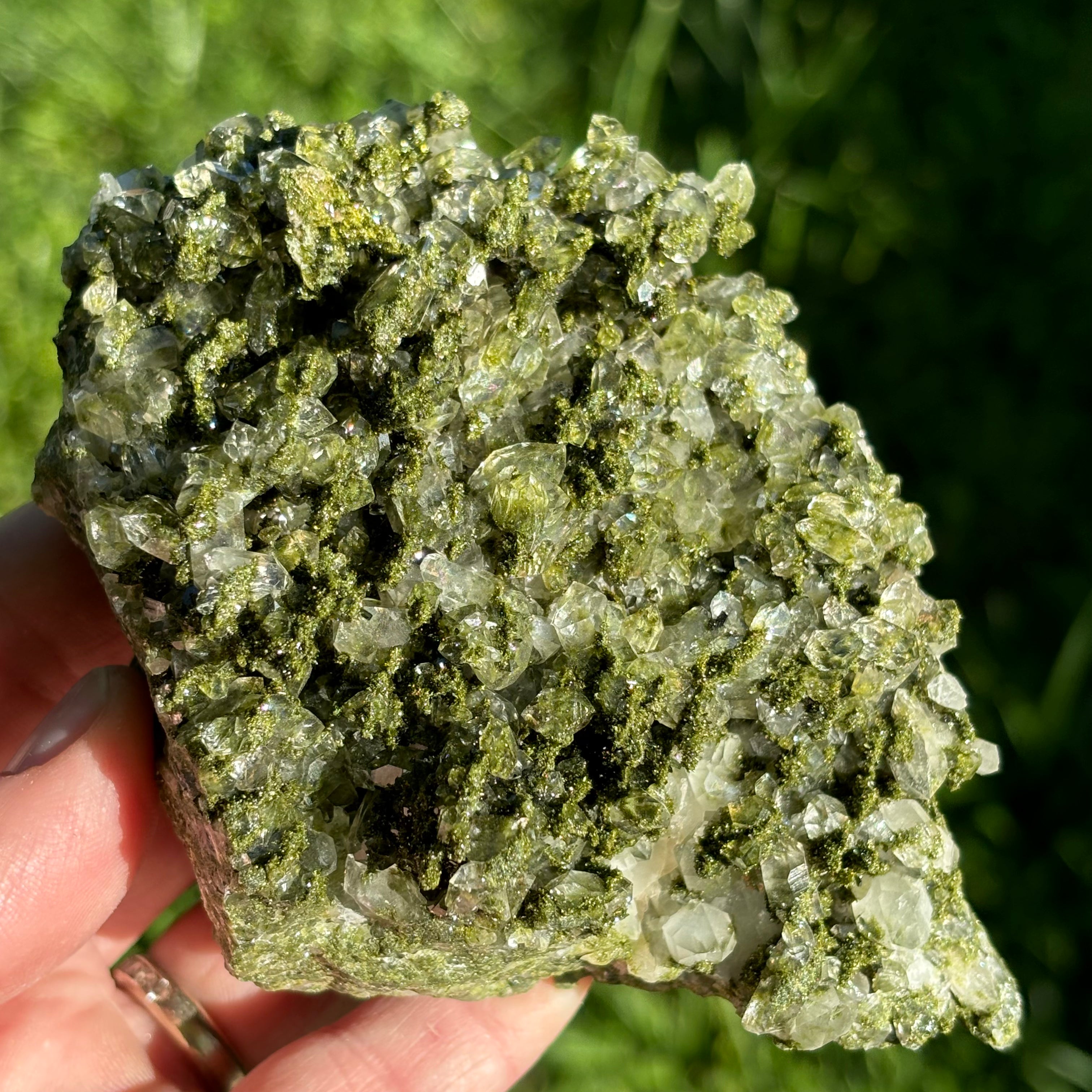 Epidote and Quartz - 078
