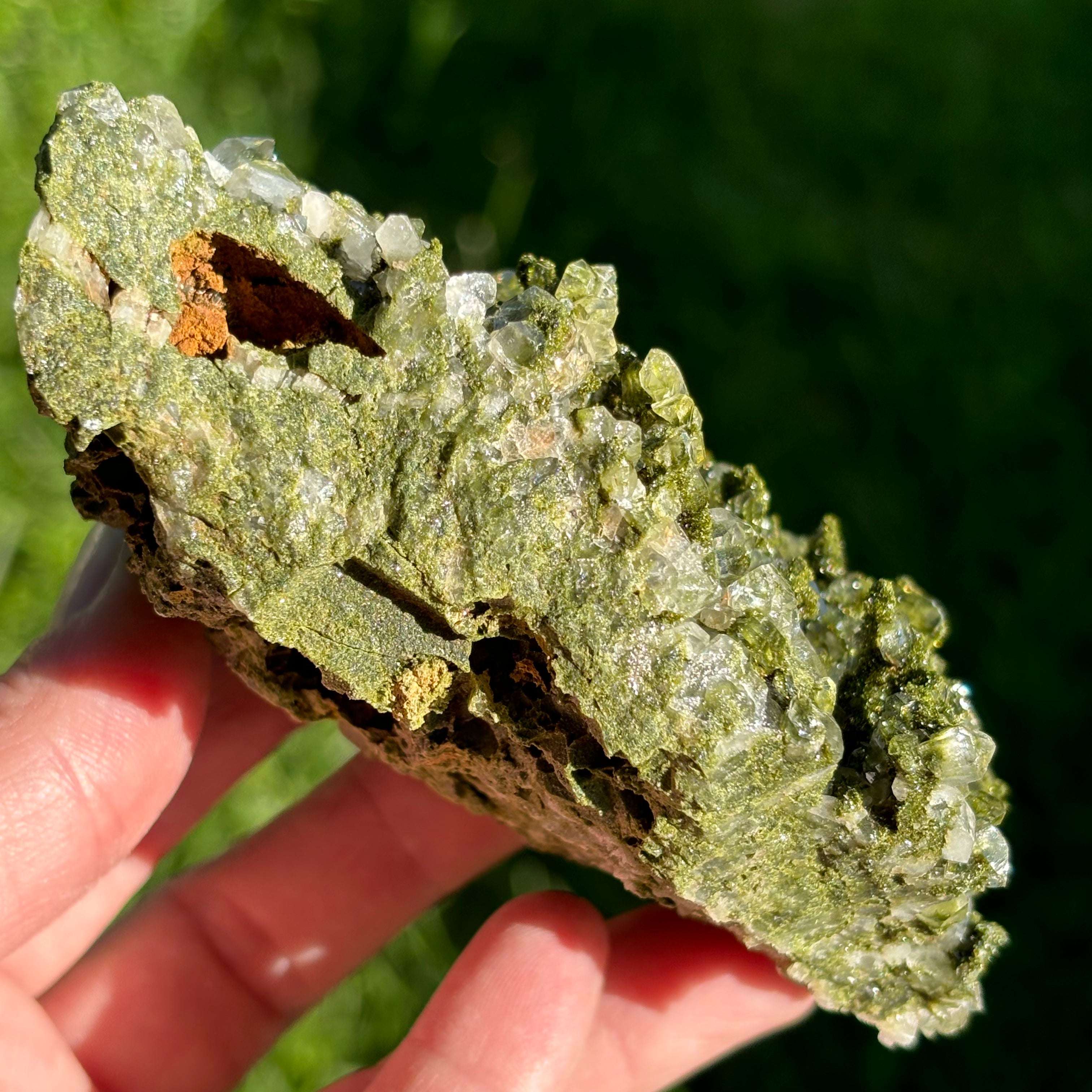 Epidote and Quartz - 078