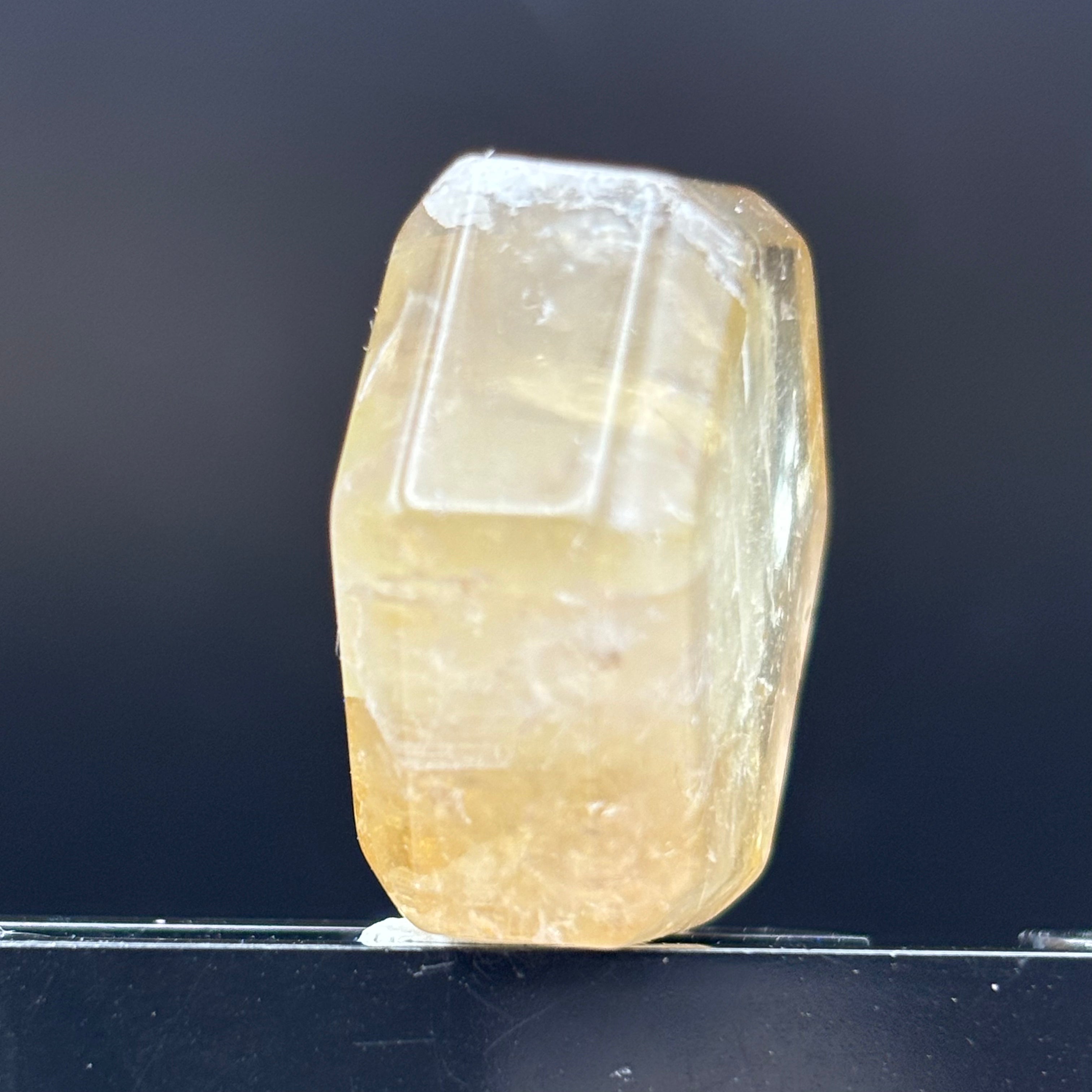 Citrine Crystal Cross-Section - 128