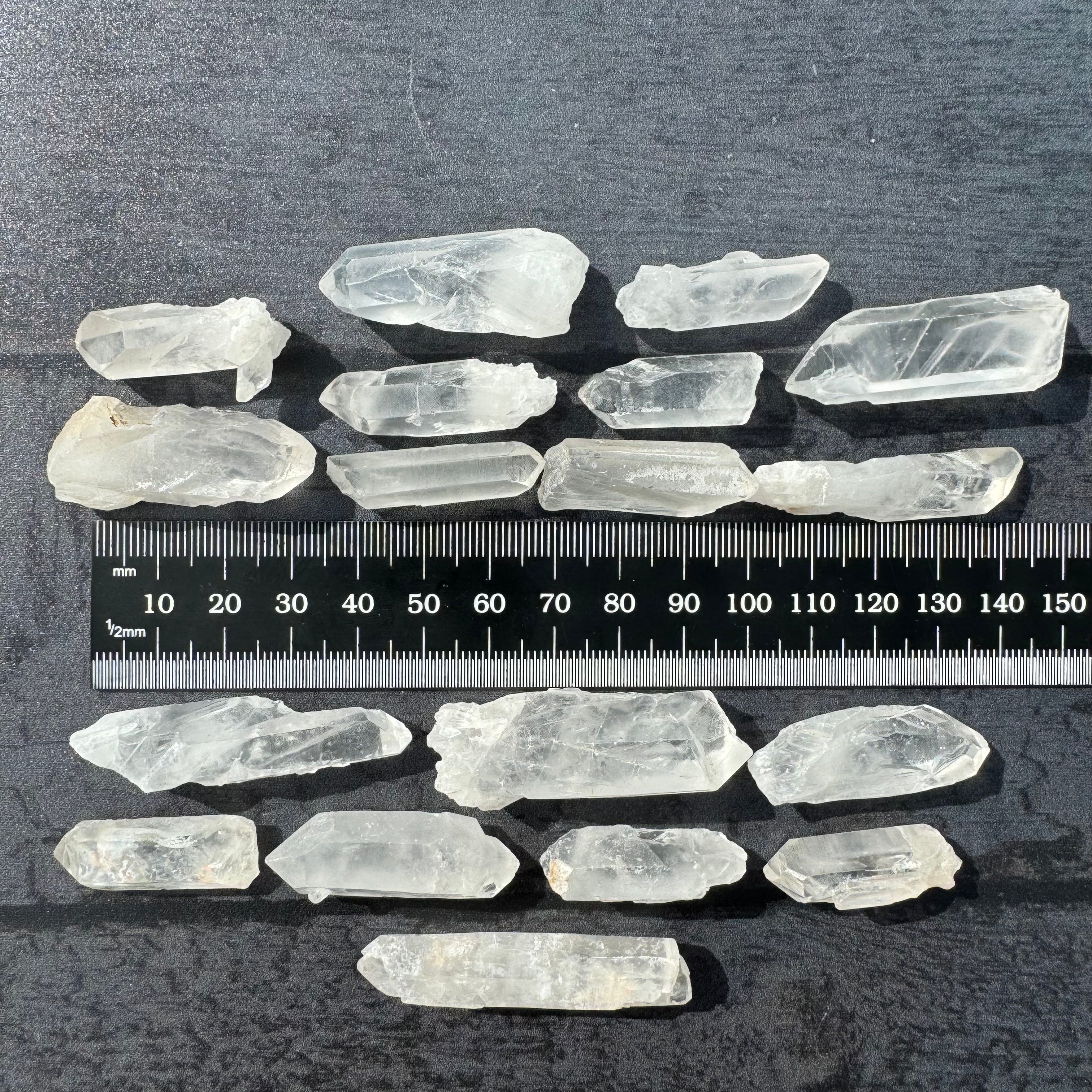 Quartz Crystal Points, Kit of 18 or 36