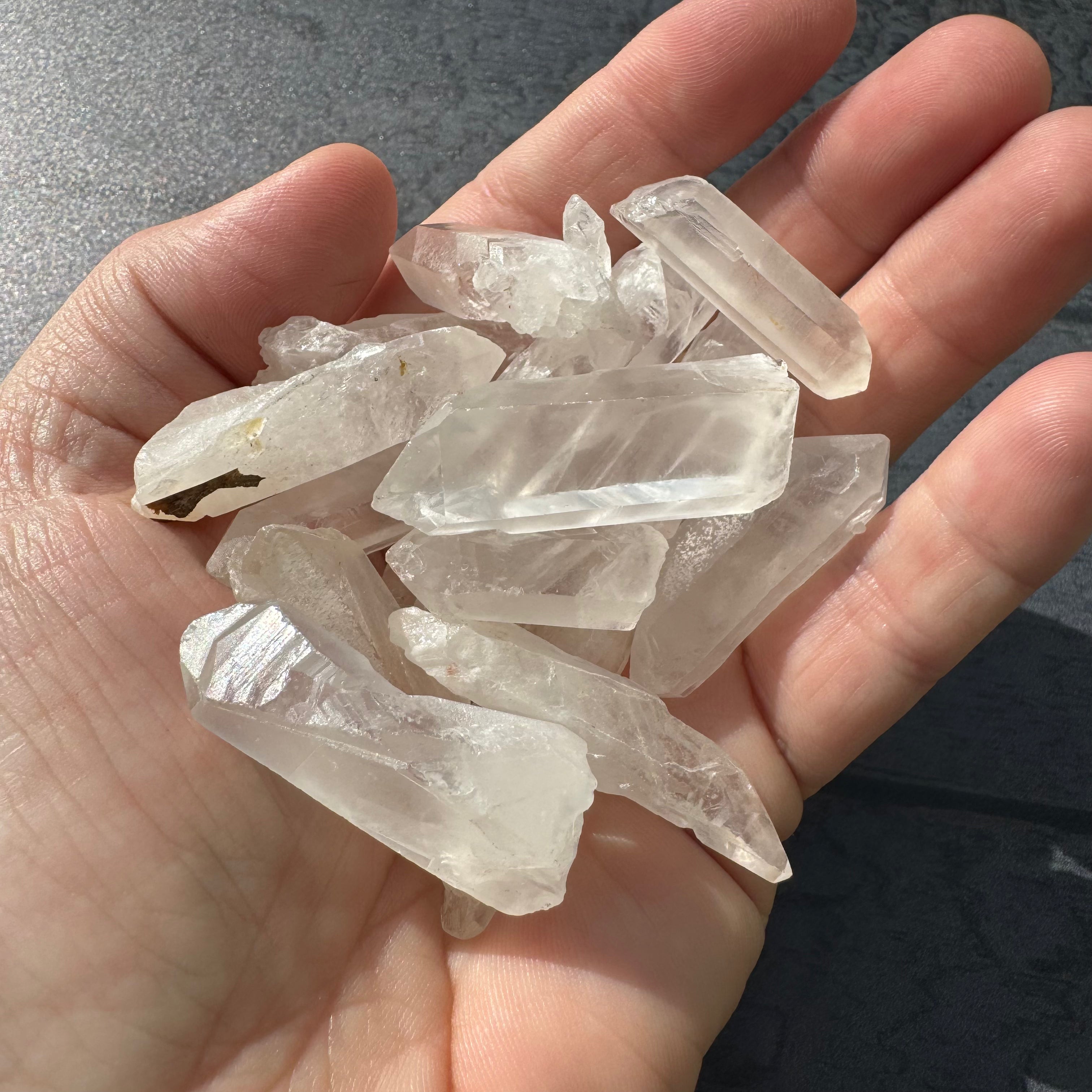 Quartz Crystal Points, Kit of 18 or 36