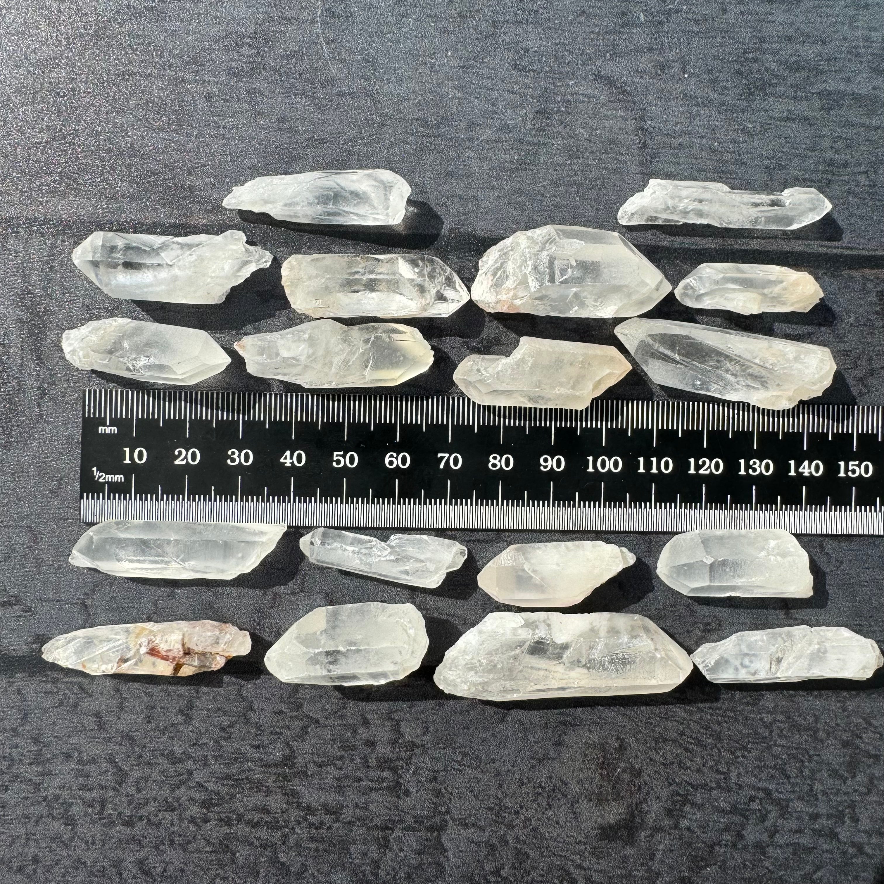 Quartz Crystal Points, Kit of 18 or 36