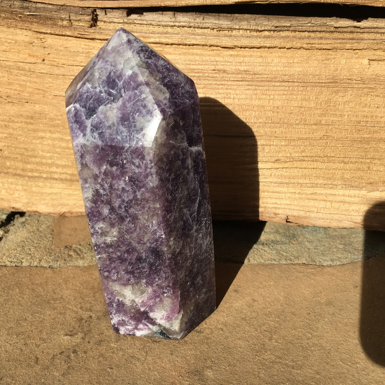 Lepidolite Tower - 035