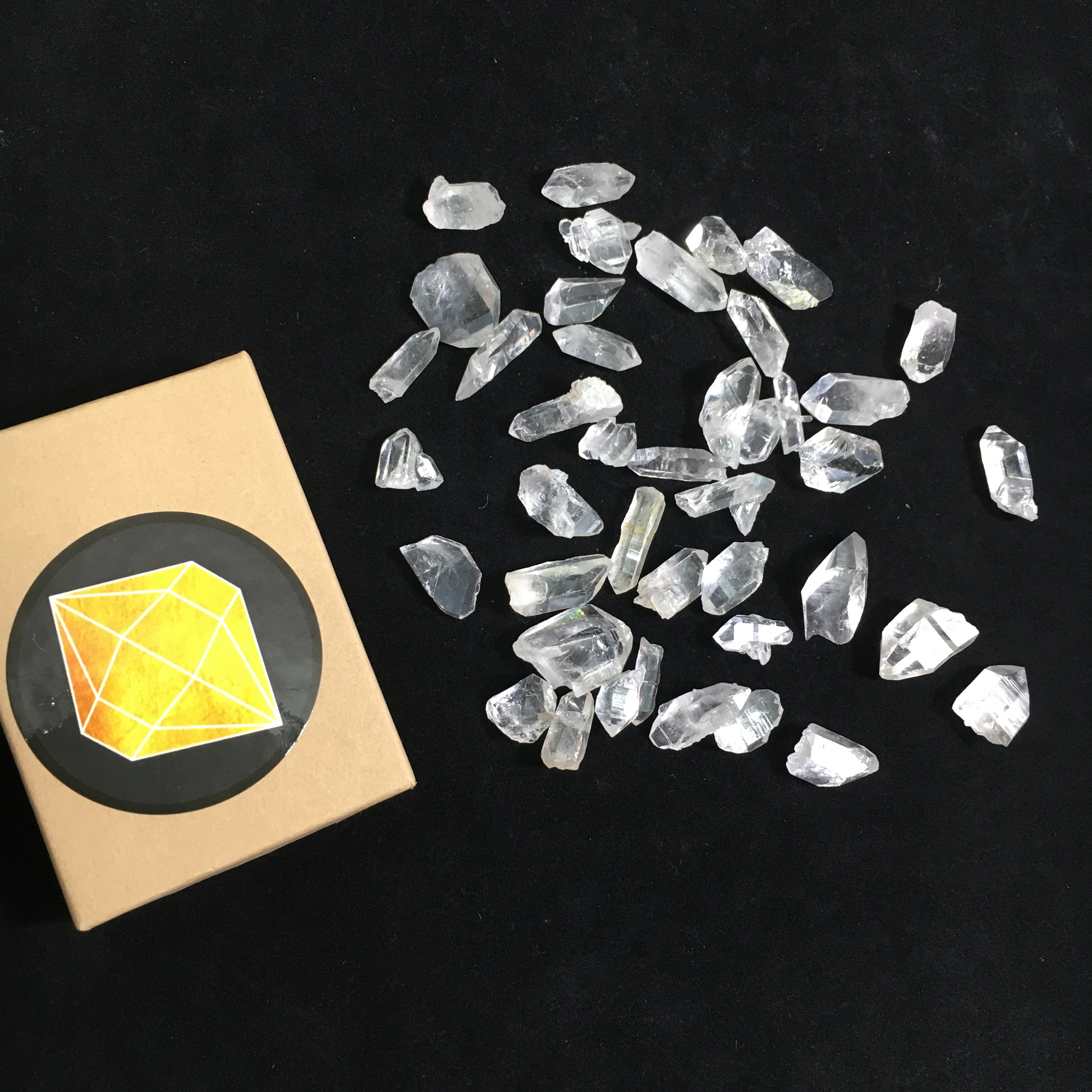 Quartz Crystal Points, Arkansas, 75 grams (extra small)