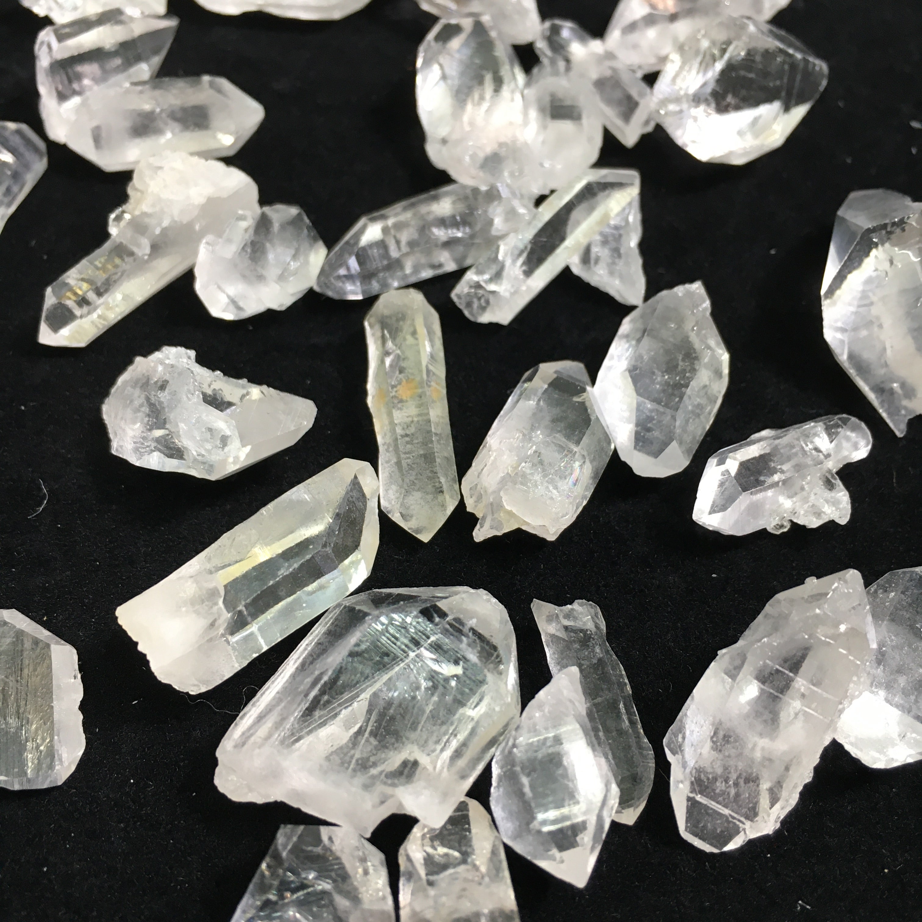 Quartz Crystal Points, Arkansas, 75 grams (extra small)