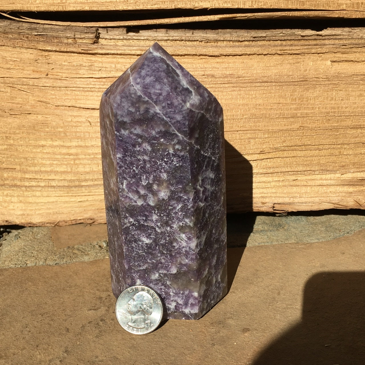 Lepidolite Tower - 029