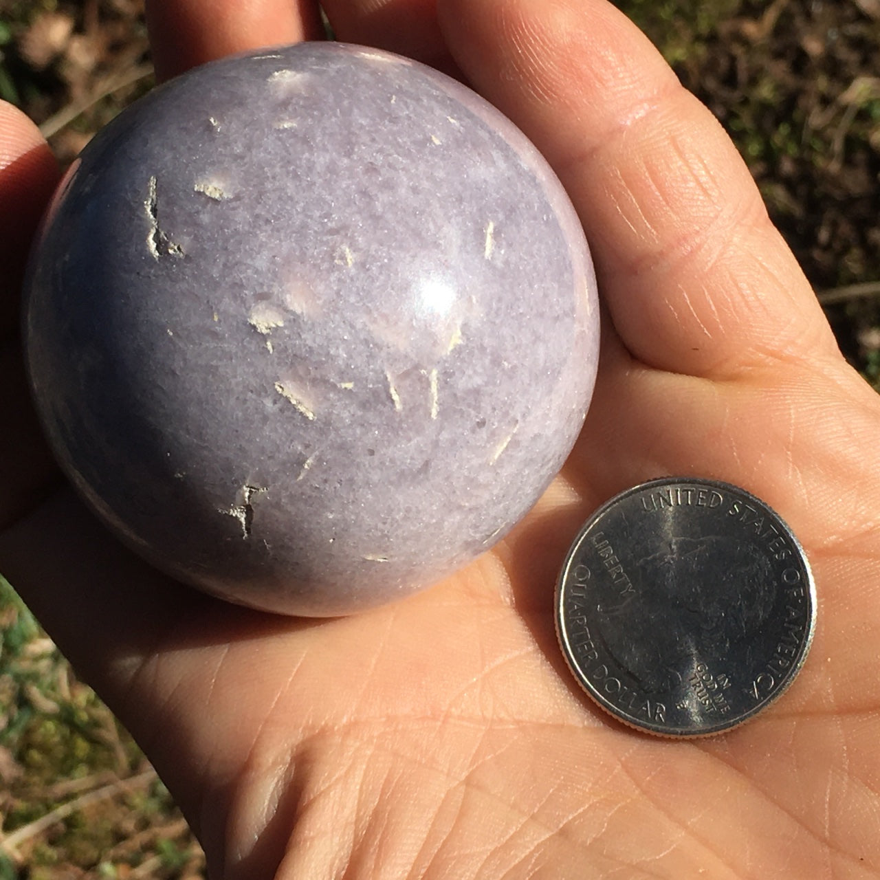 Euphoralite Sphere (Lavender Sky) 015