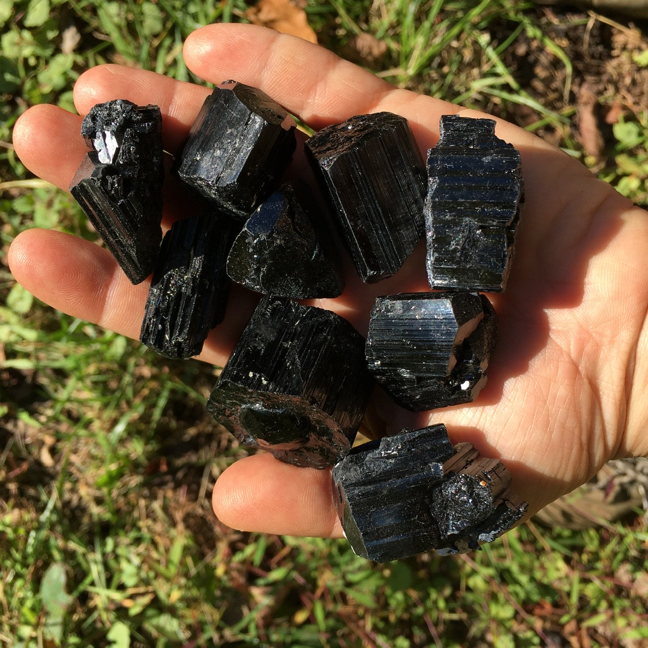 Black Tourmaline Pair from Madagascar