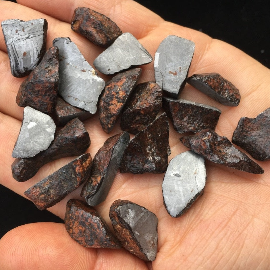 Meteorite, Half-Polished