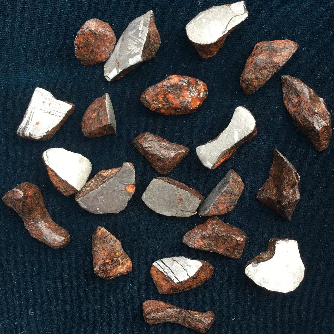 Meteorite, Half-Polished