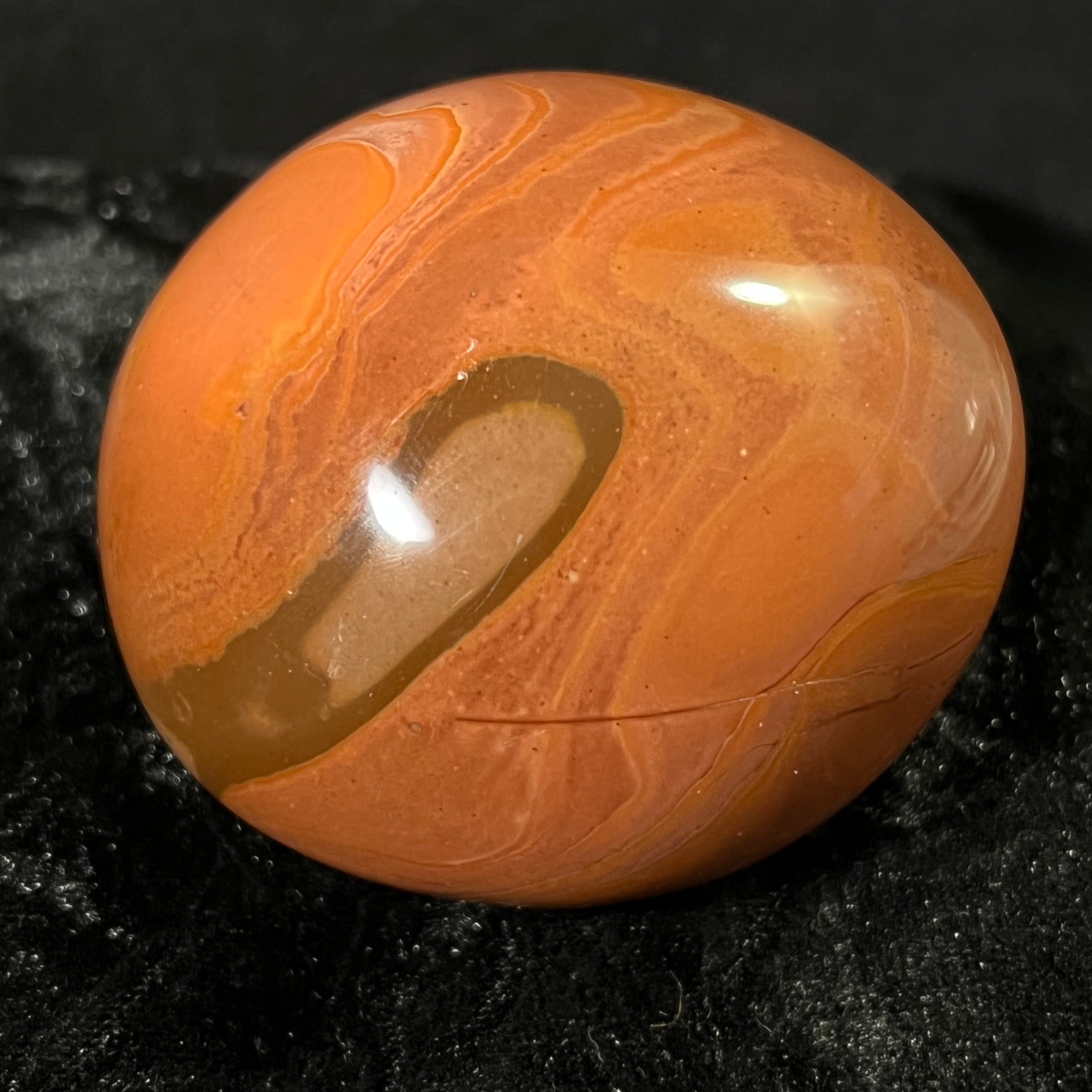 Polychrome Jasper Palm Stones - 006