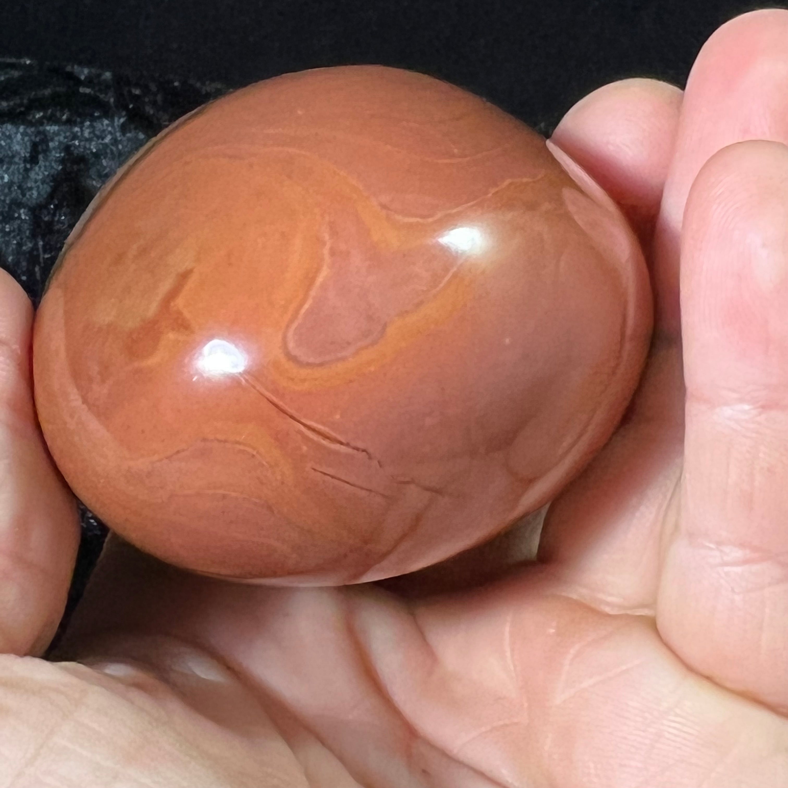 Polychrome Jasper Palm Stones - 006