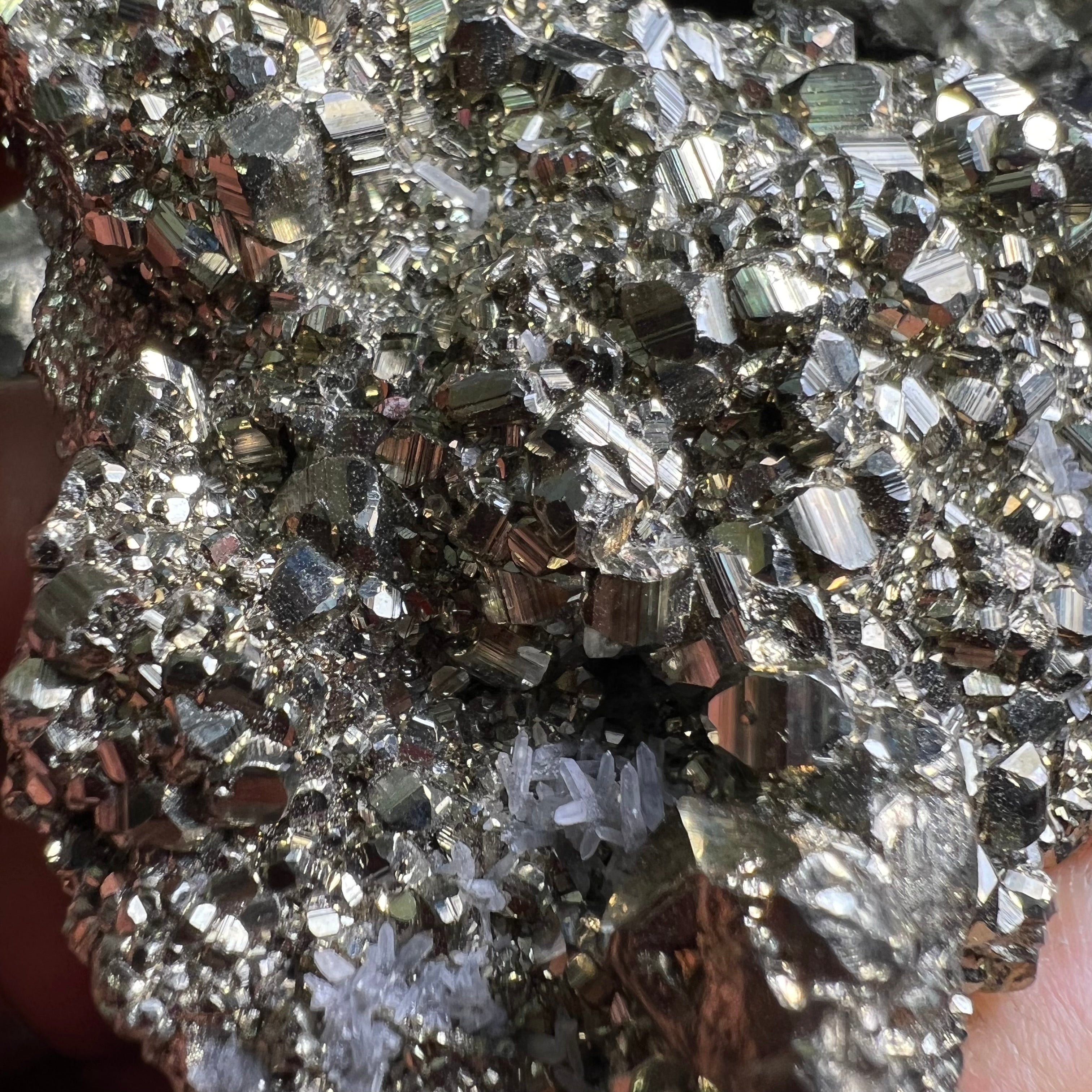 Pyrite, Crystalline