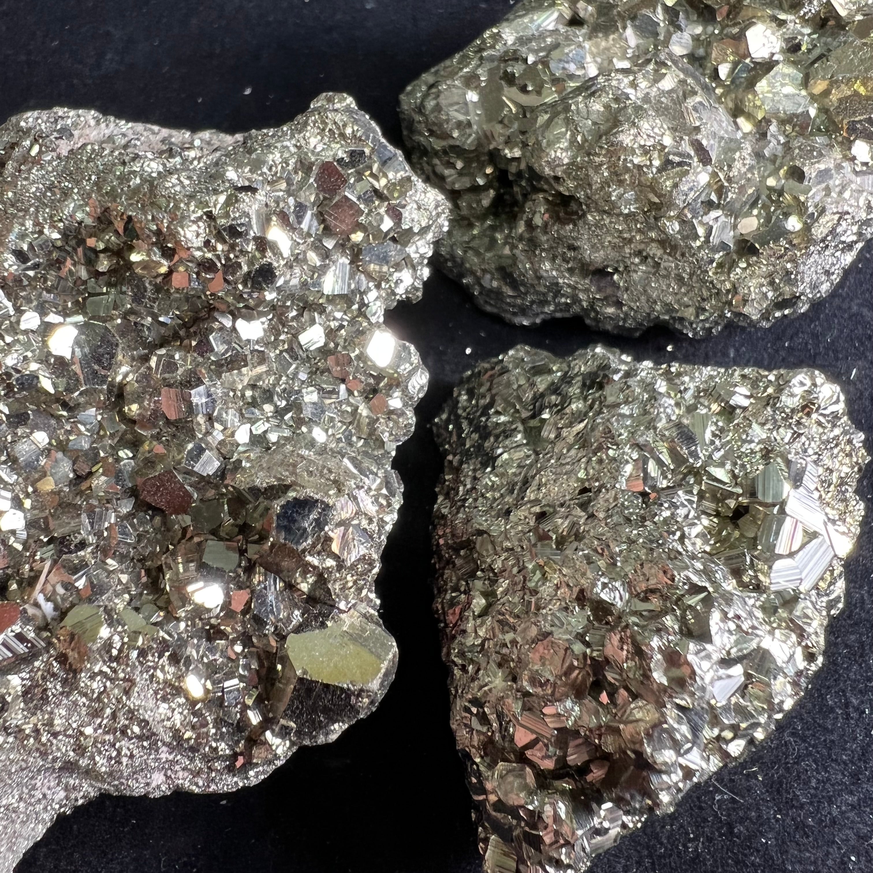 Pyrite, Crystalline