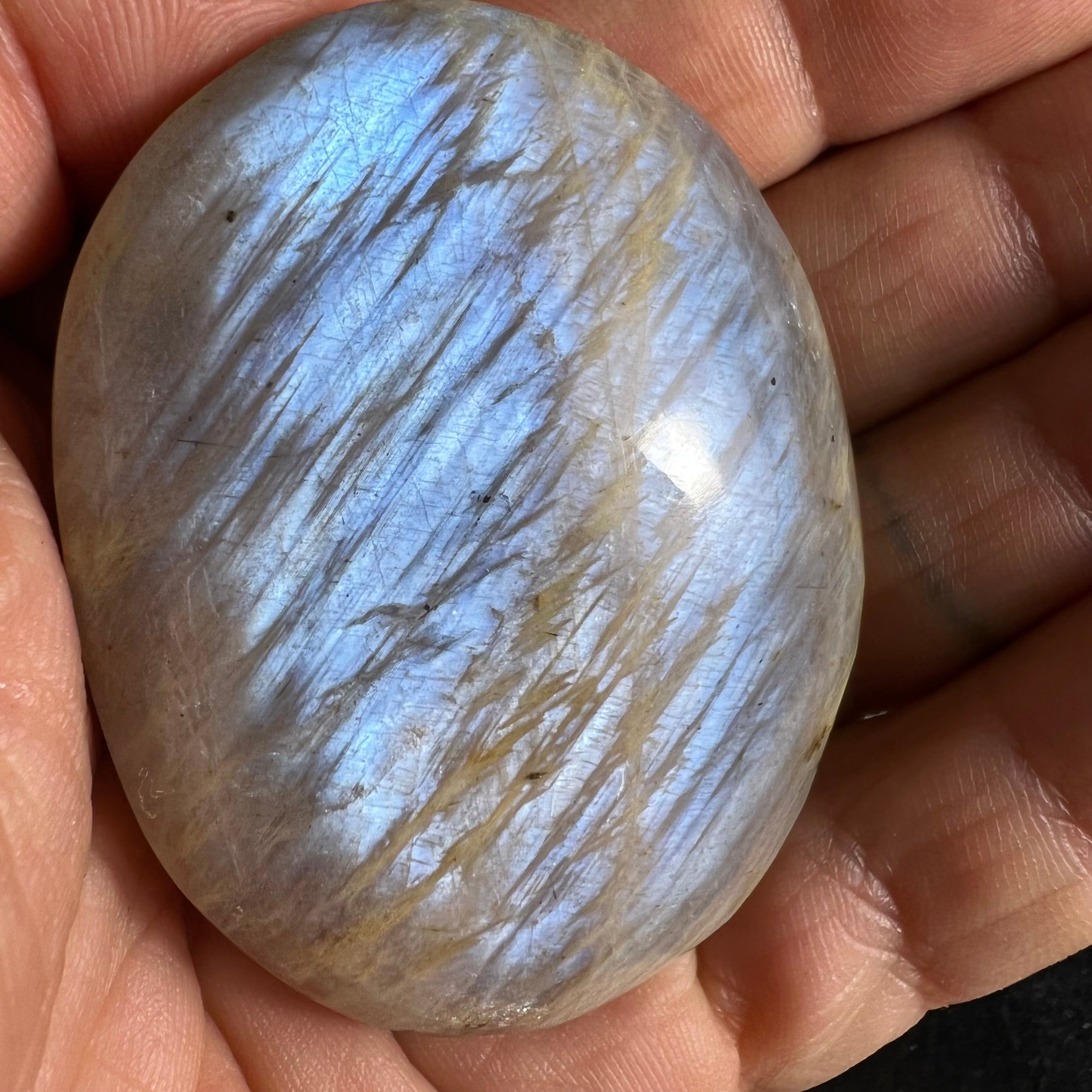 Sunstone Moonstone Palm Pair