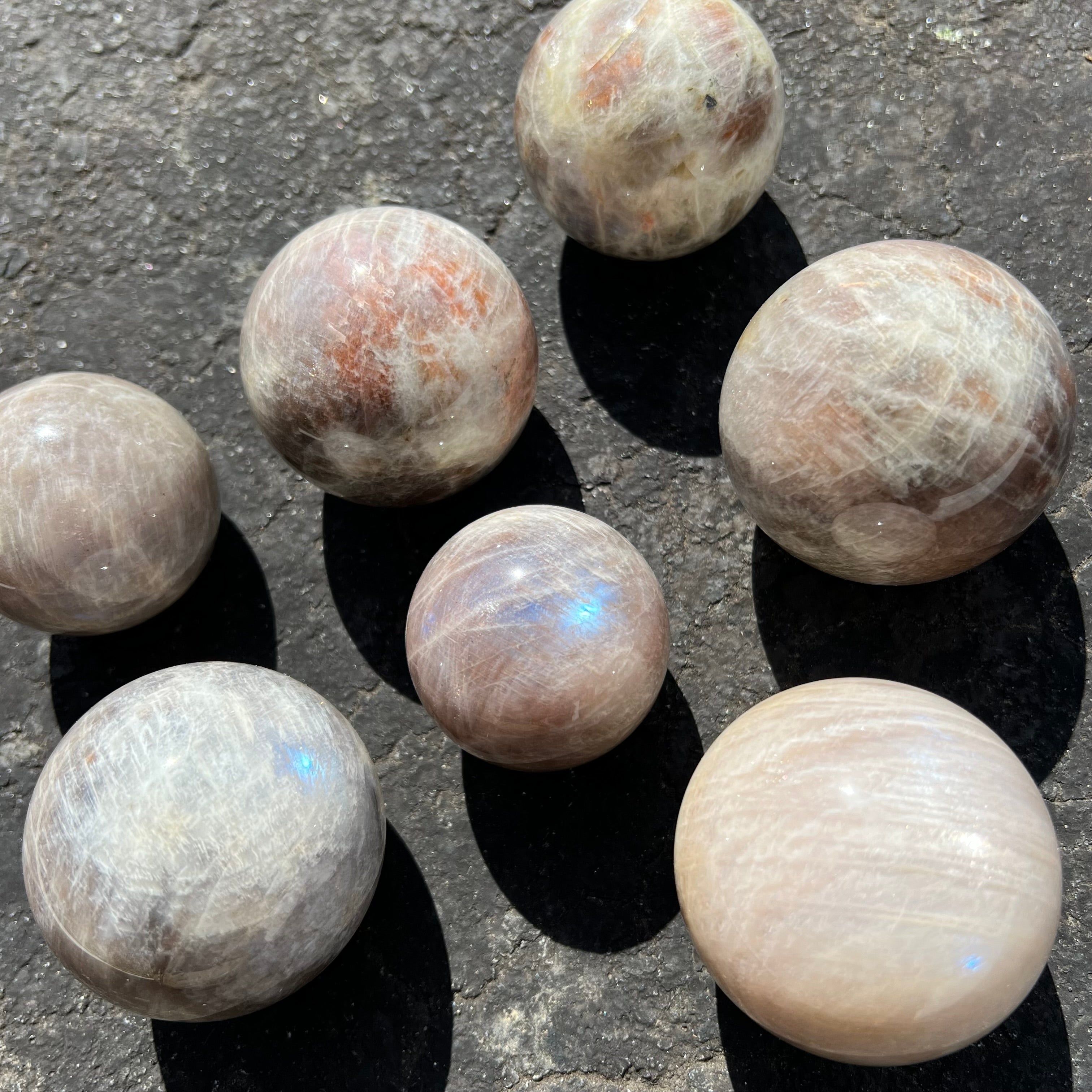 Sunstone Moonstone Sphere
