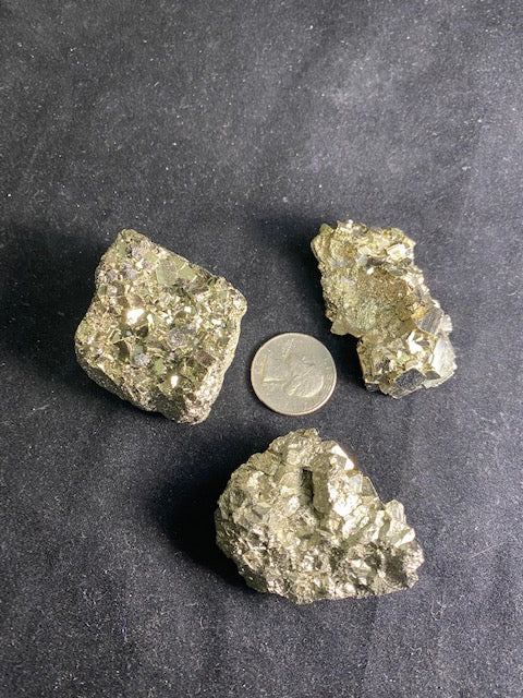 Pyrite, Crystalline