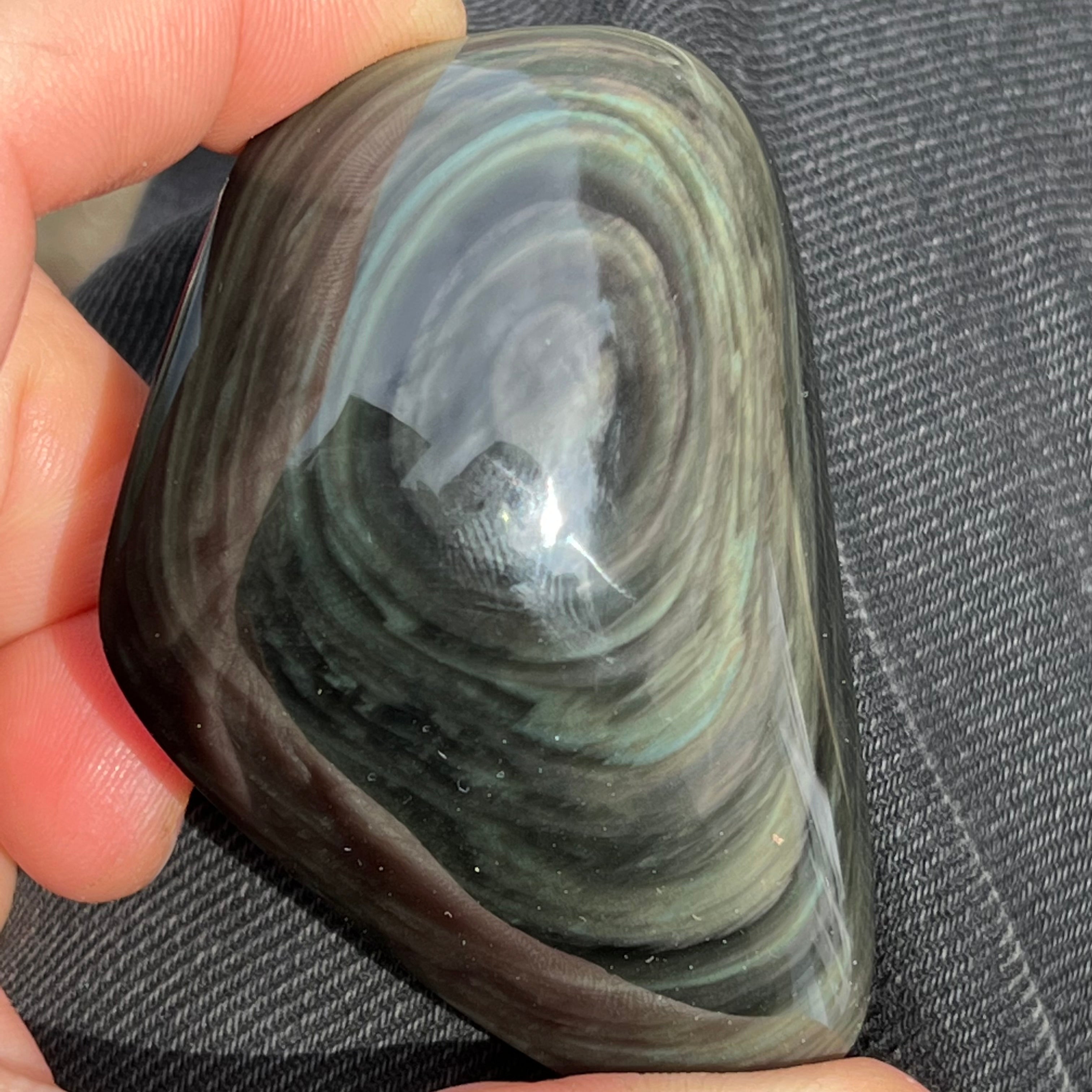 Rainbow Obsidian Cabochon - 038