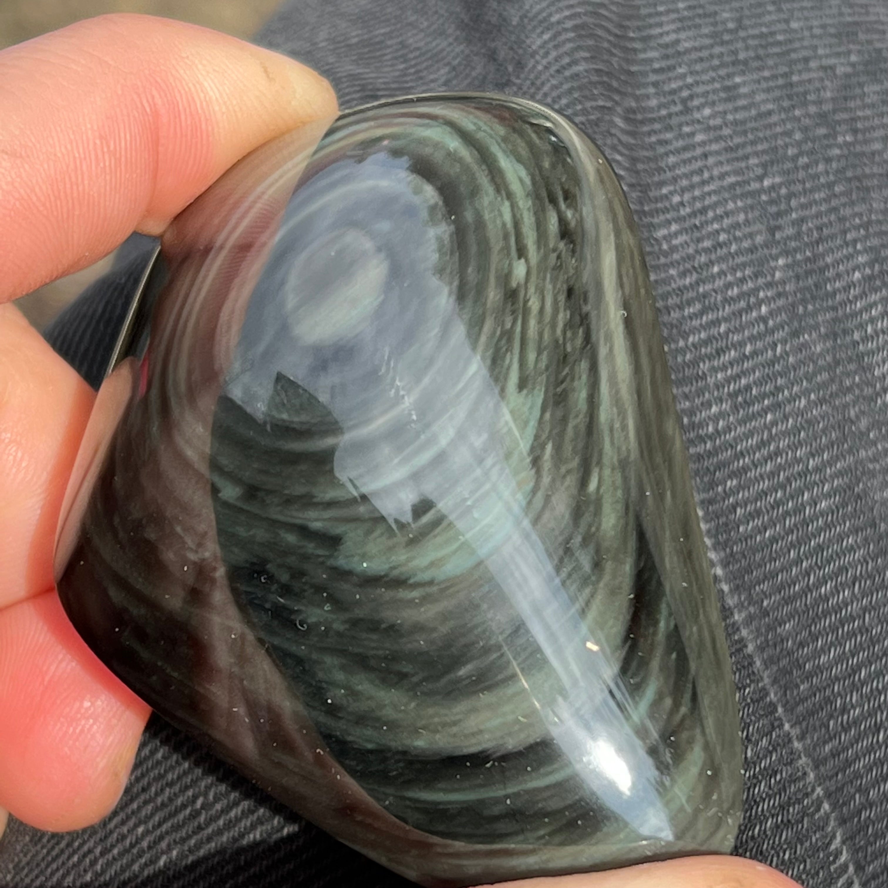 Rainbow Obsidian Cabochon - 038