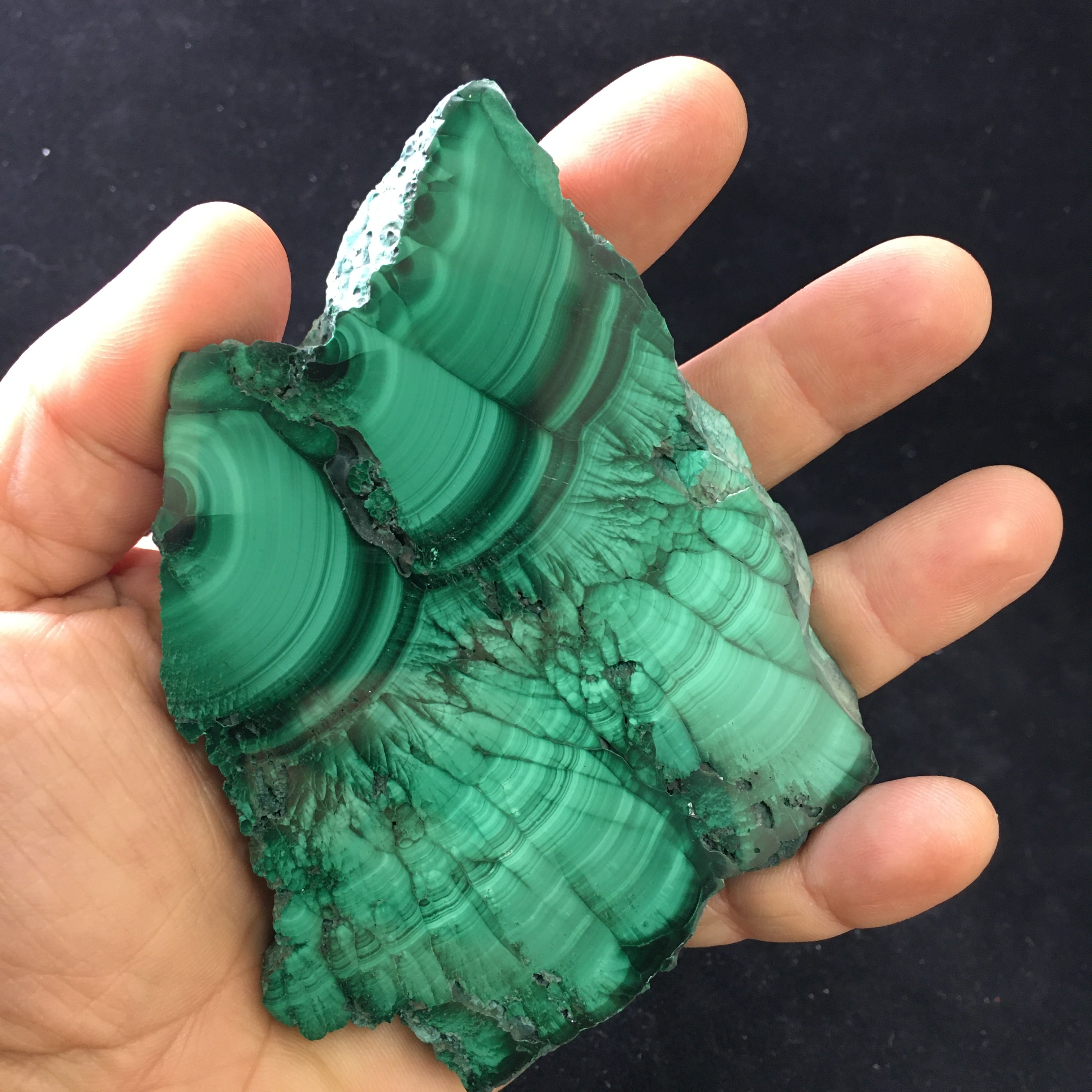 Malachite Polished Slab - 029