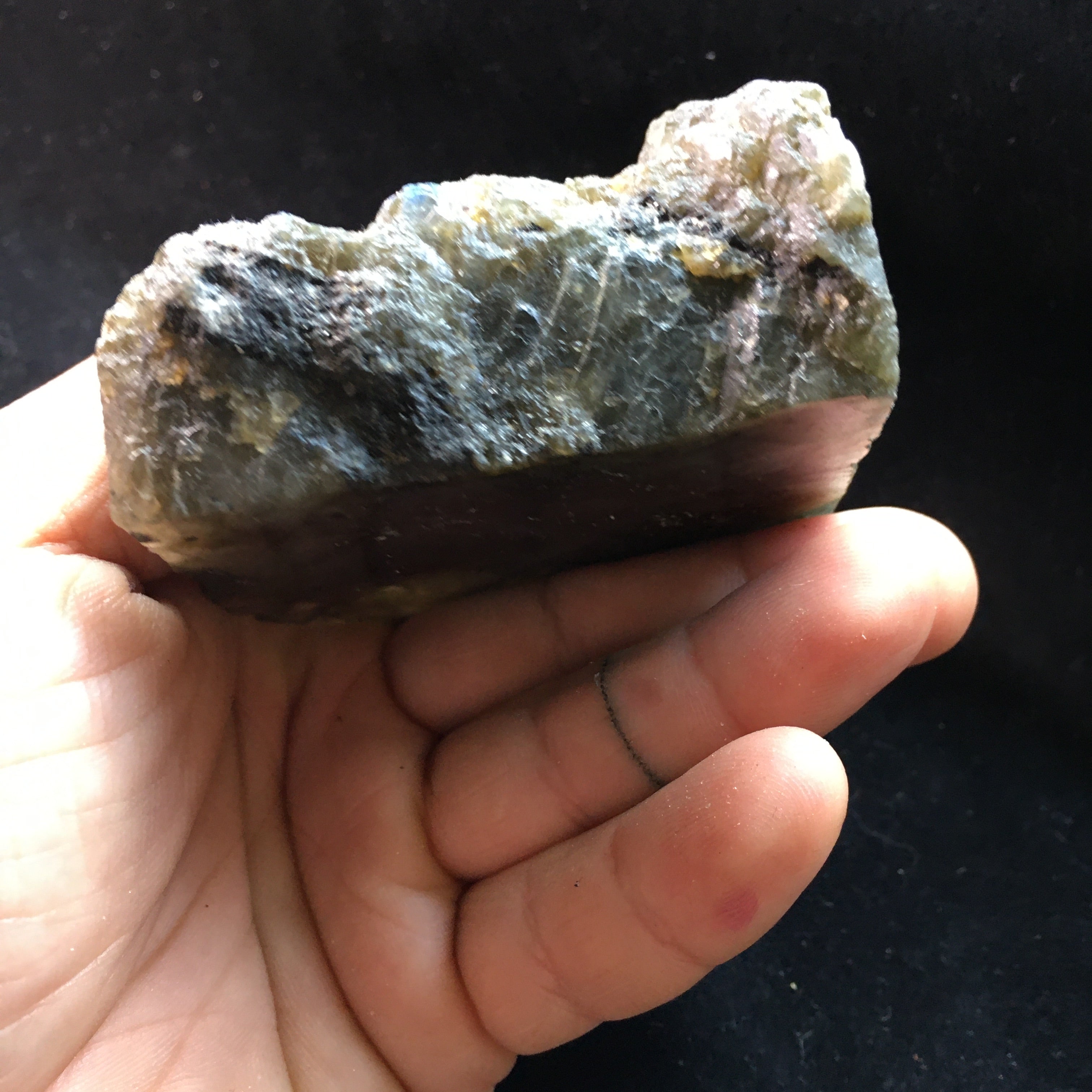Labradorite Natural Rough and Polished (j)