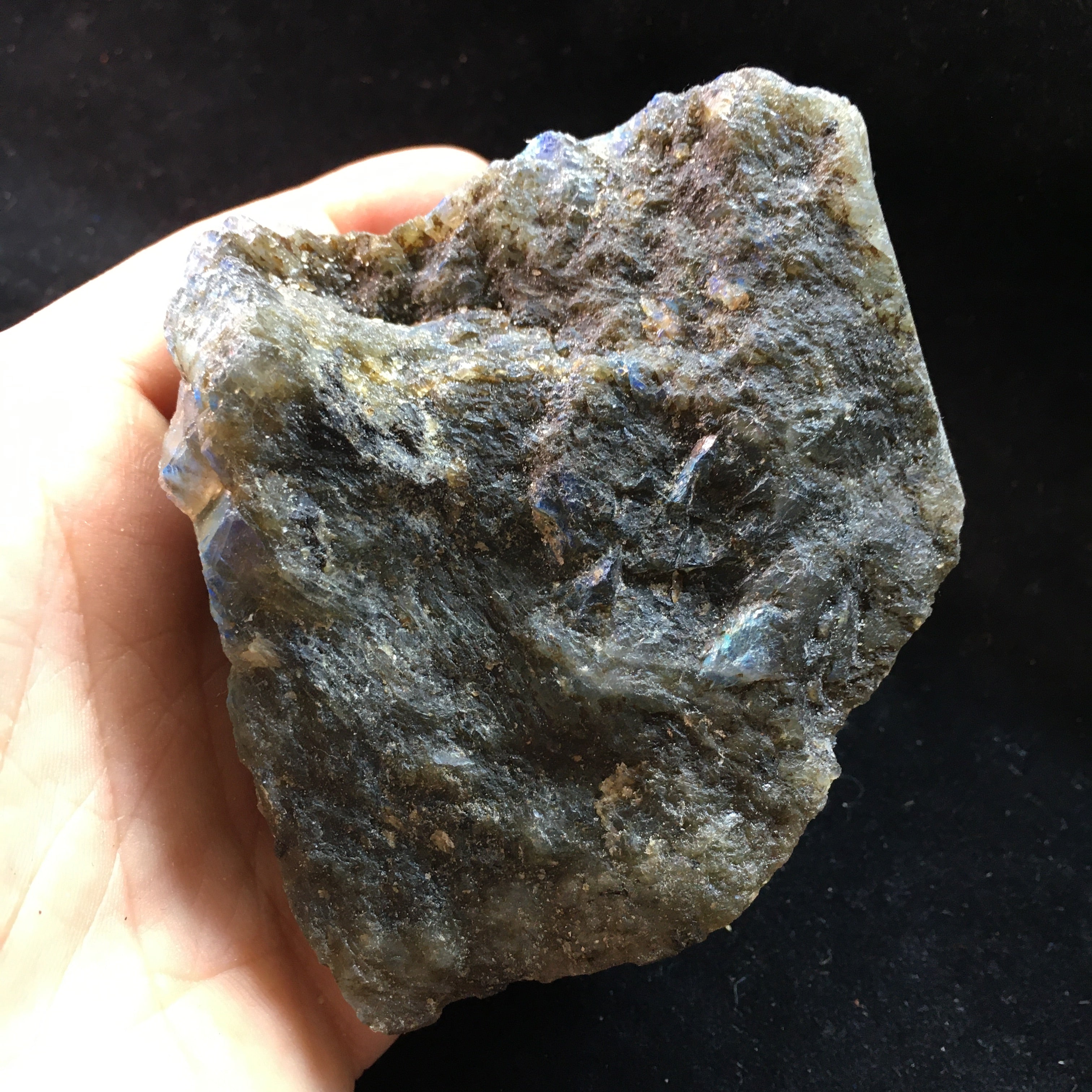 Labradorite Natural Rough and Polished (j)