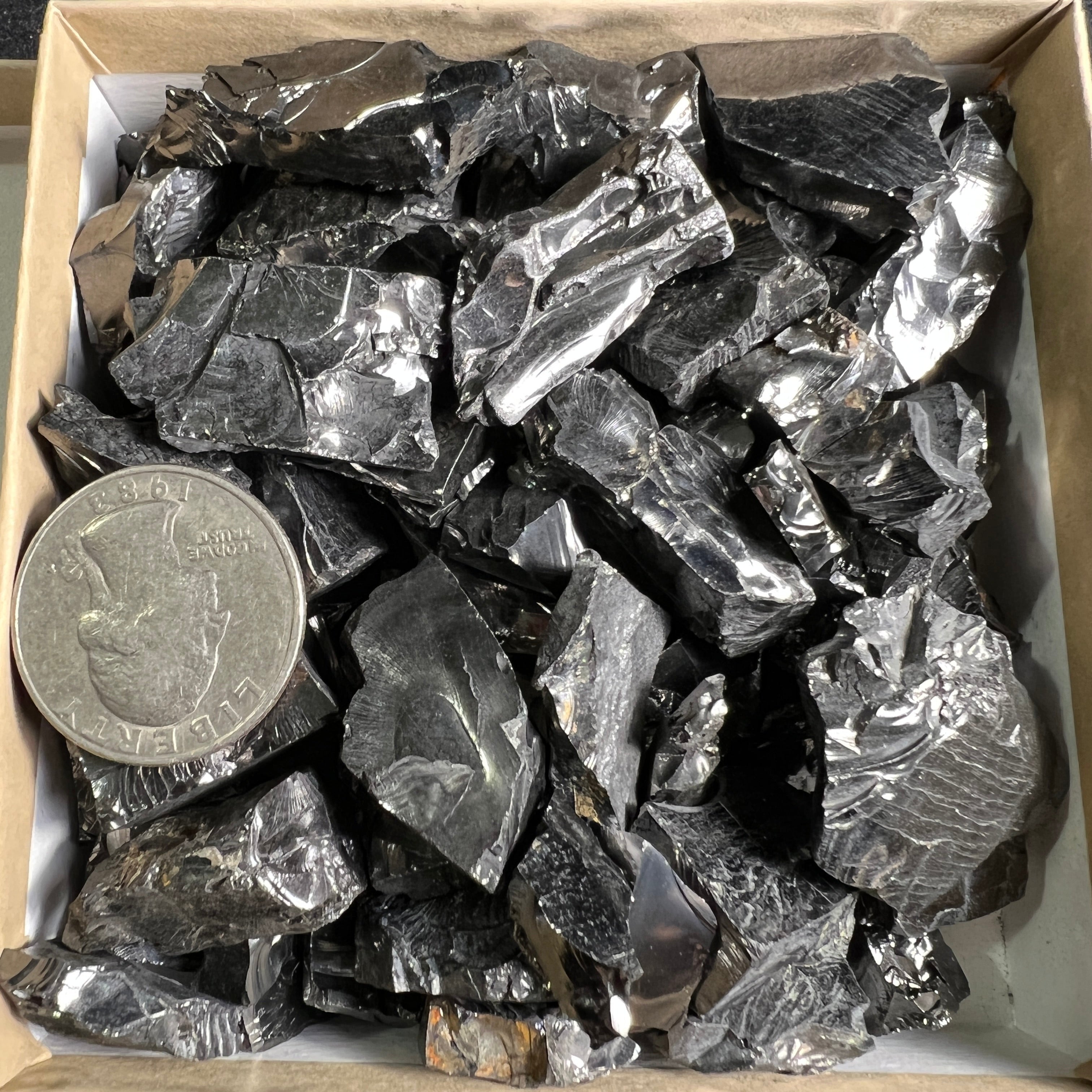 Noble Elite (Silver) Shungite, 3oz or 6oz box
