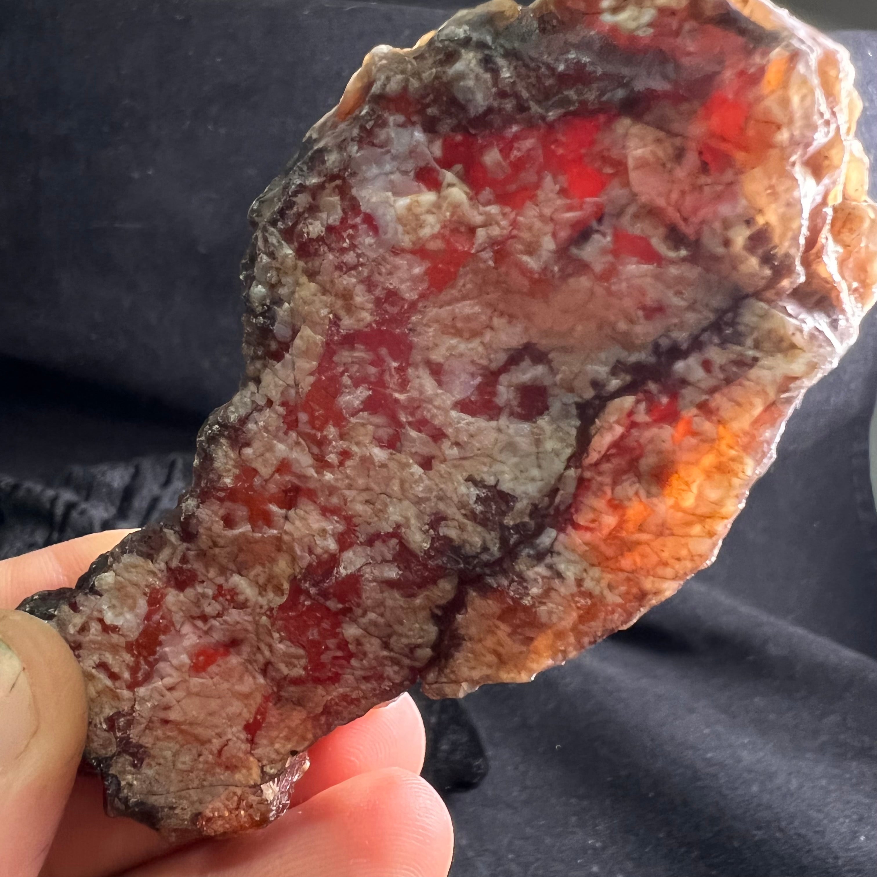 Rare Red Carnelian - 140