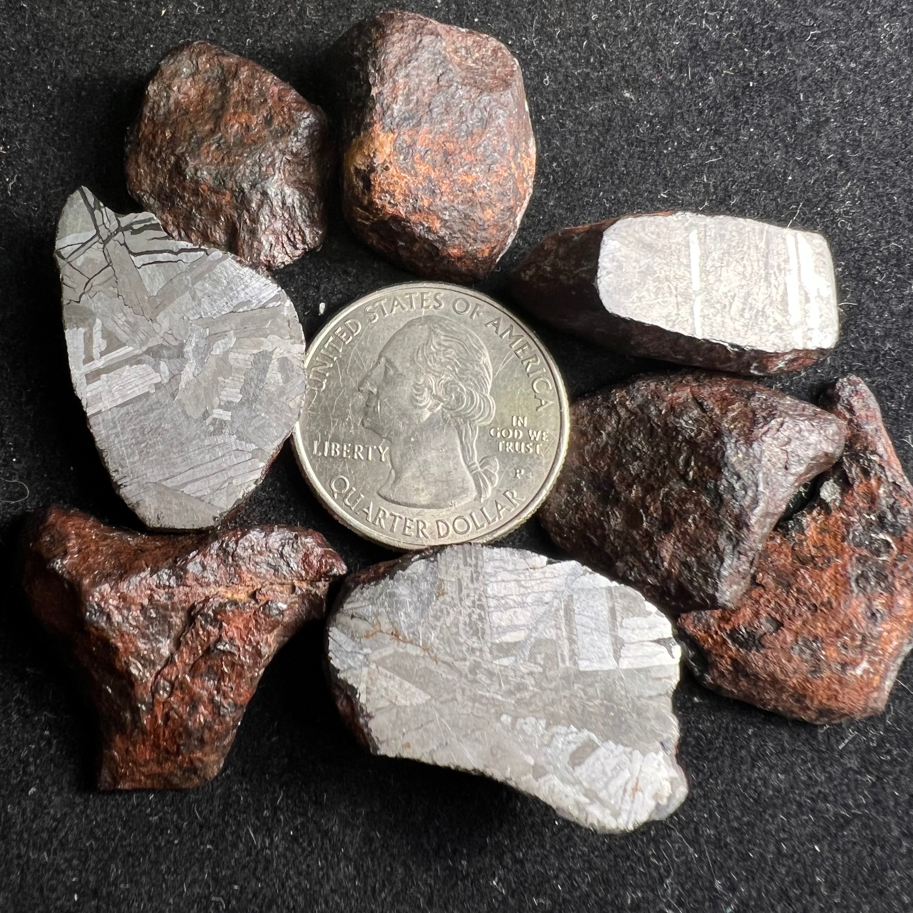 Meteorite, Half-Polished