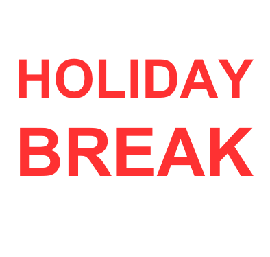 Holiday Break! Should You Still Order?