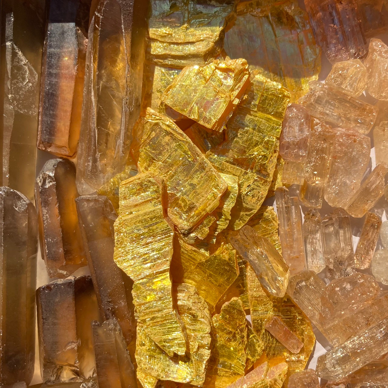 Yellow & Golden Crystals