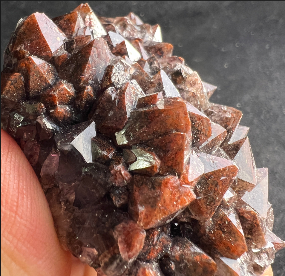 1.1 Billion-Year-Old Red Capped Amethyst Collection