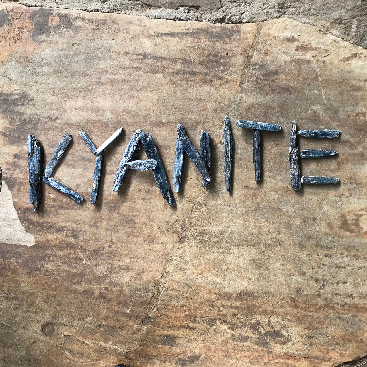 Dark Blue Kyanite Point Pair