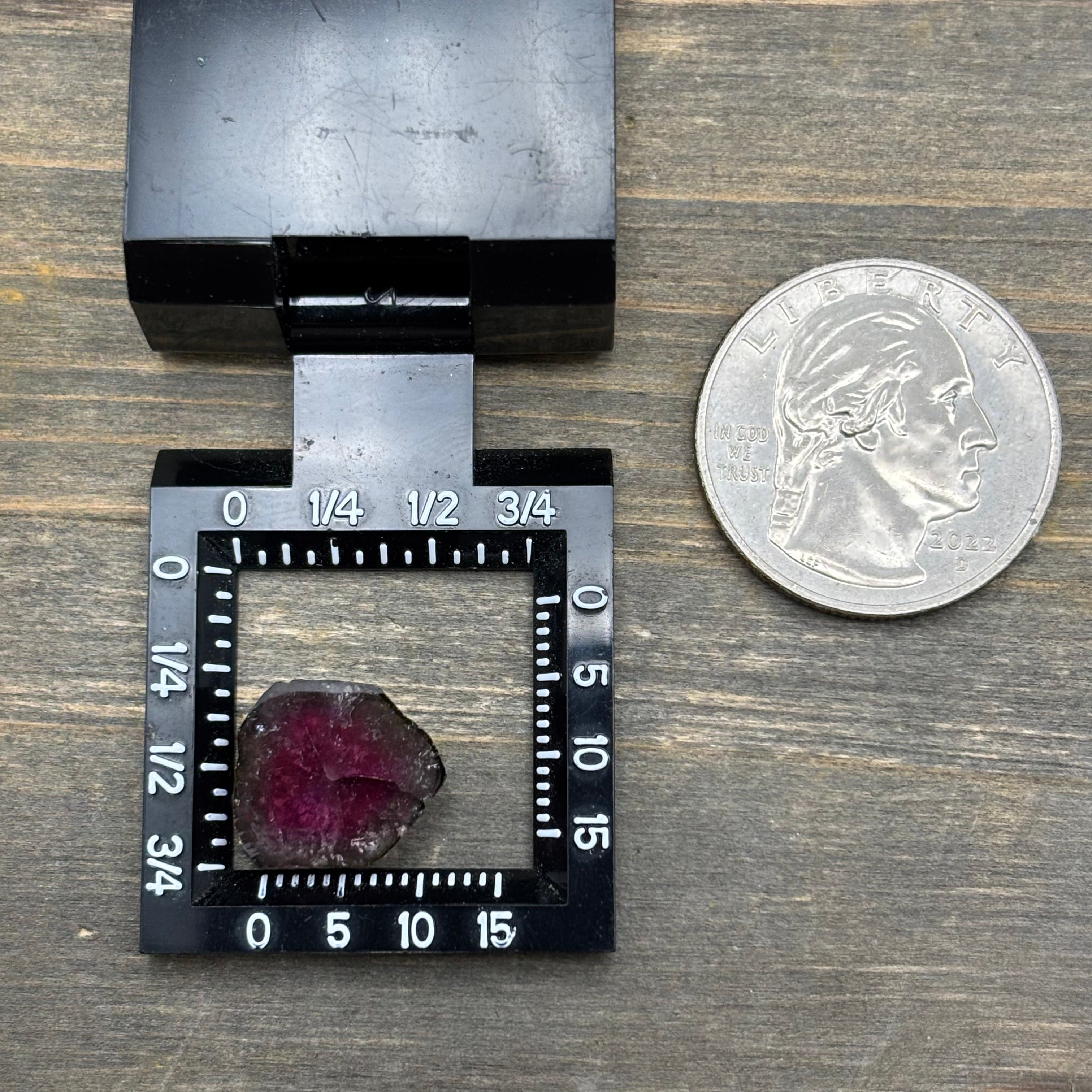 Watermelon Tourmaline Cross-Section - 078