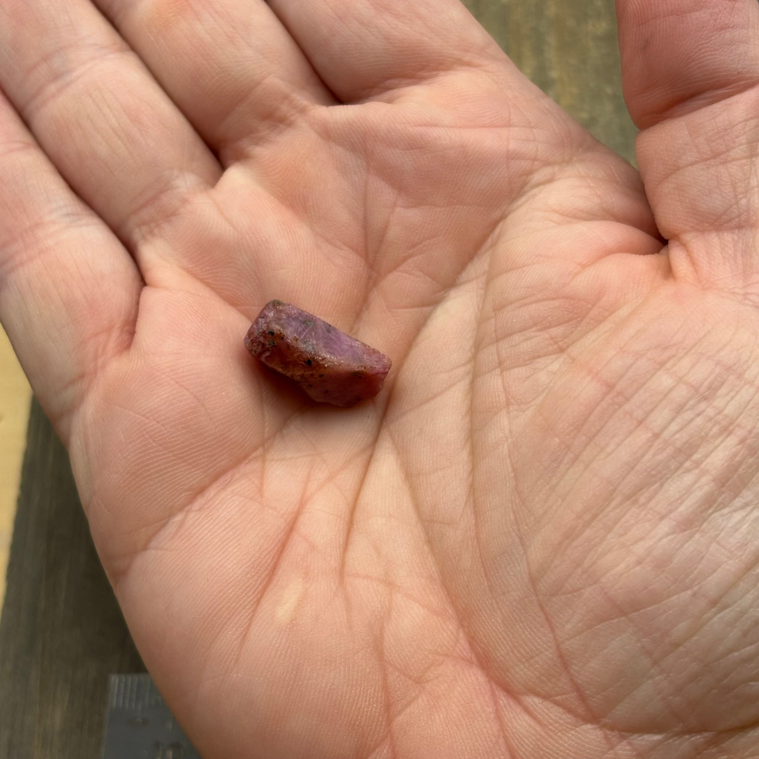 Natural Fluorescent Ruby Crystal - 145