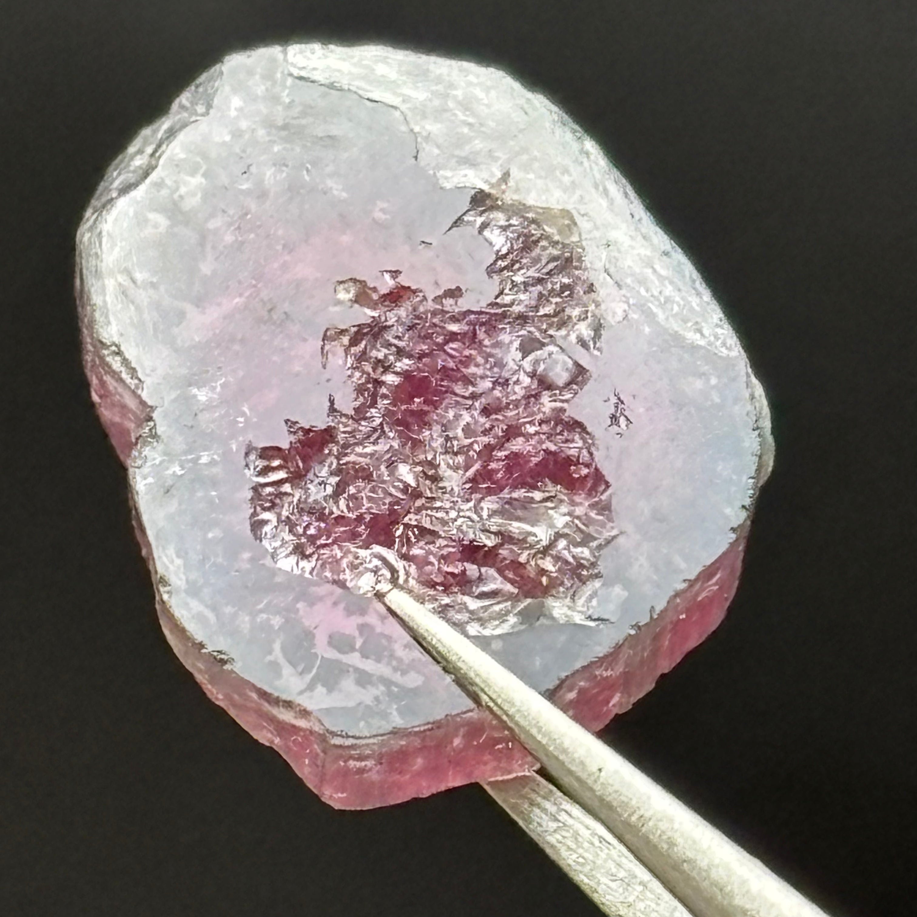 Watermelon Tourmaline Cross-Section - 081