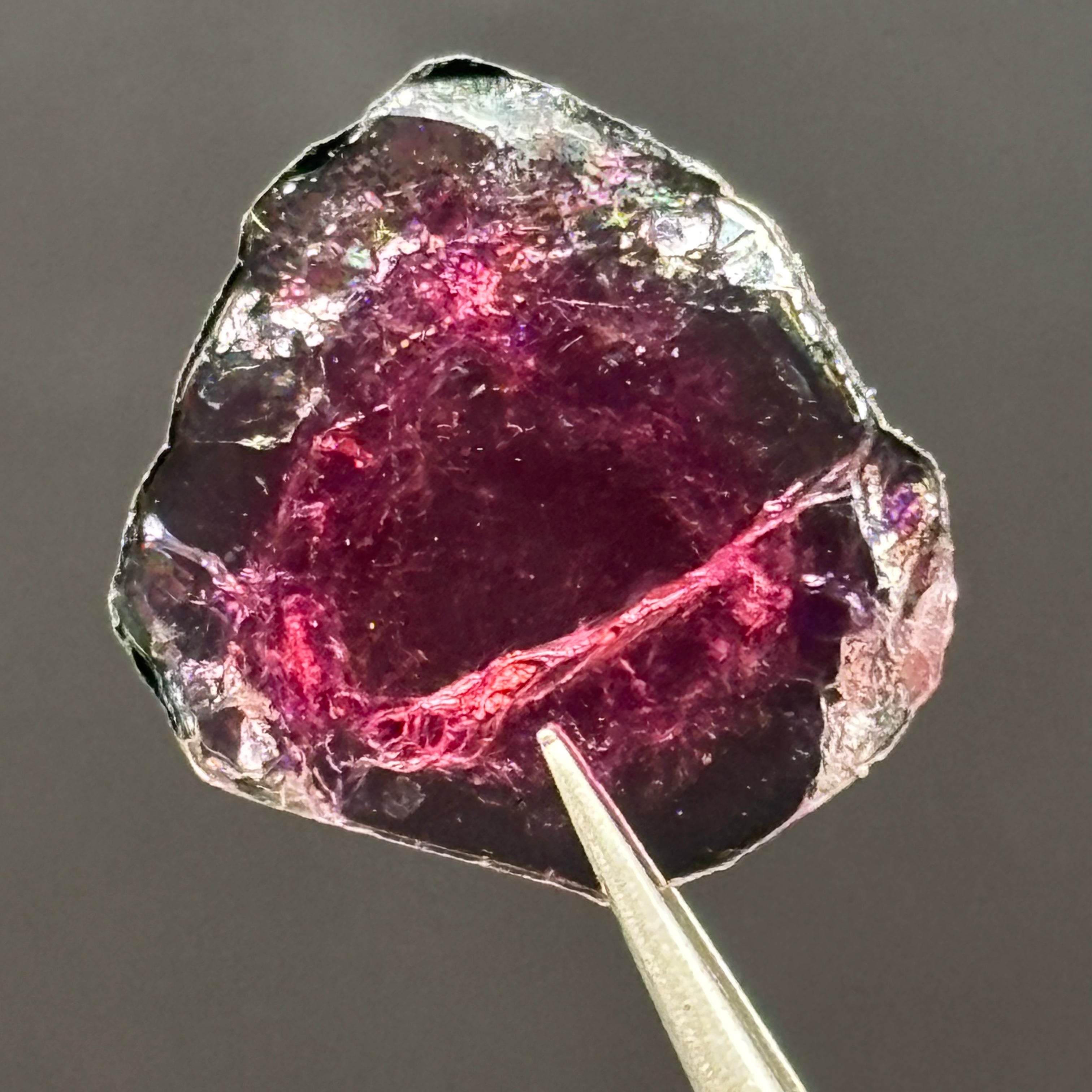 Watermelon Tourmaline Cross-Section - 082