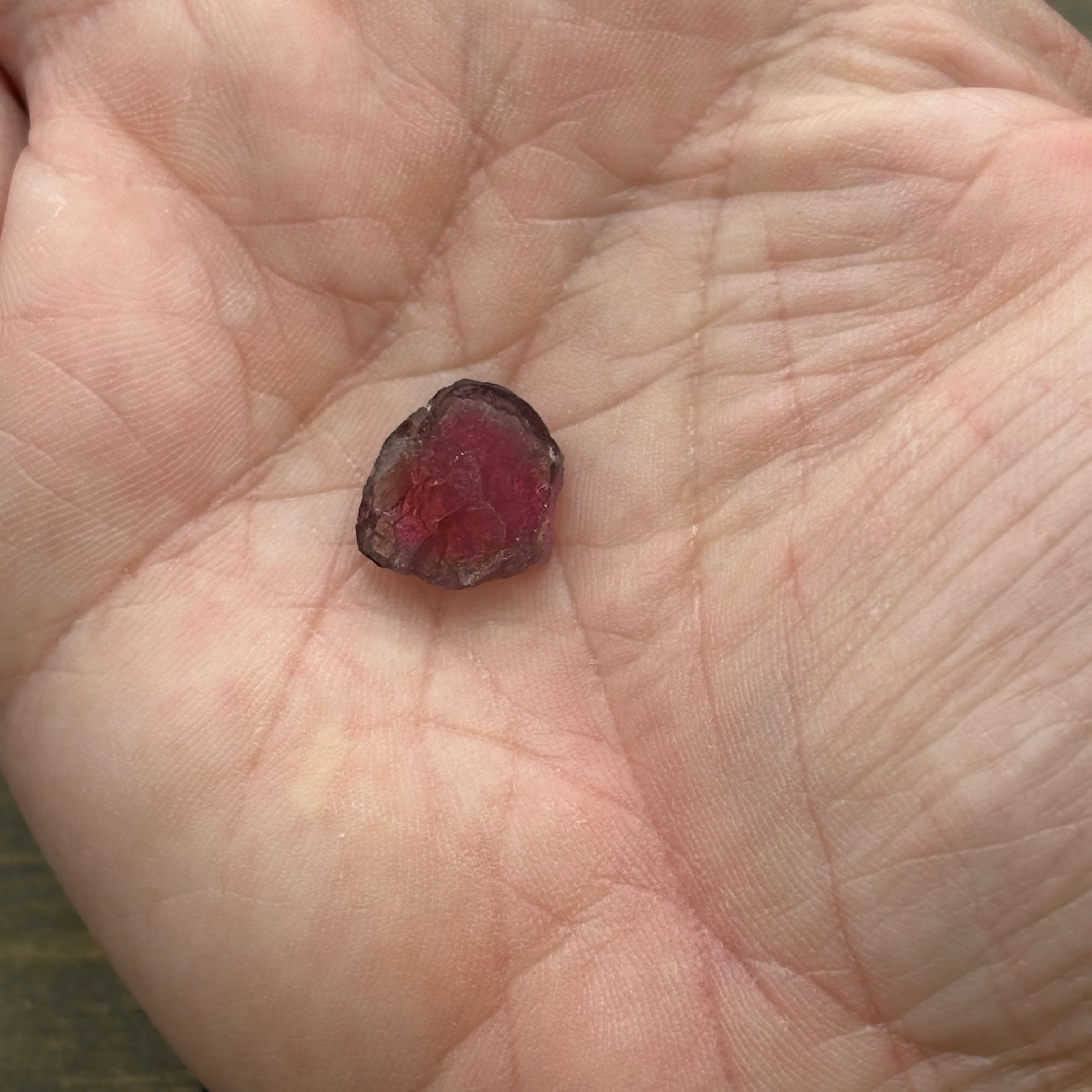 Watermelon Tourmaline Cross-Section - 086