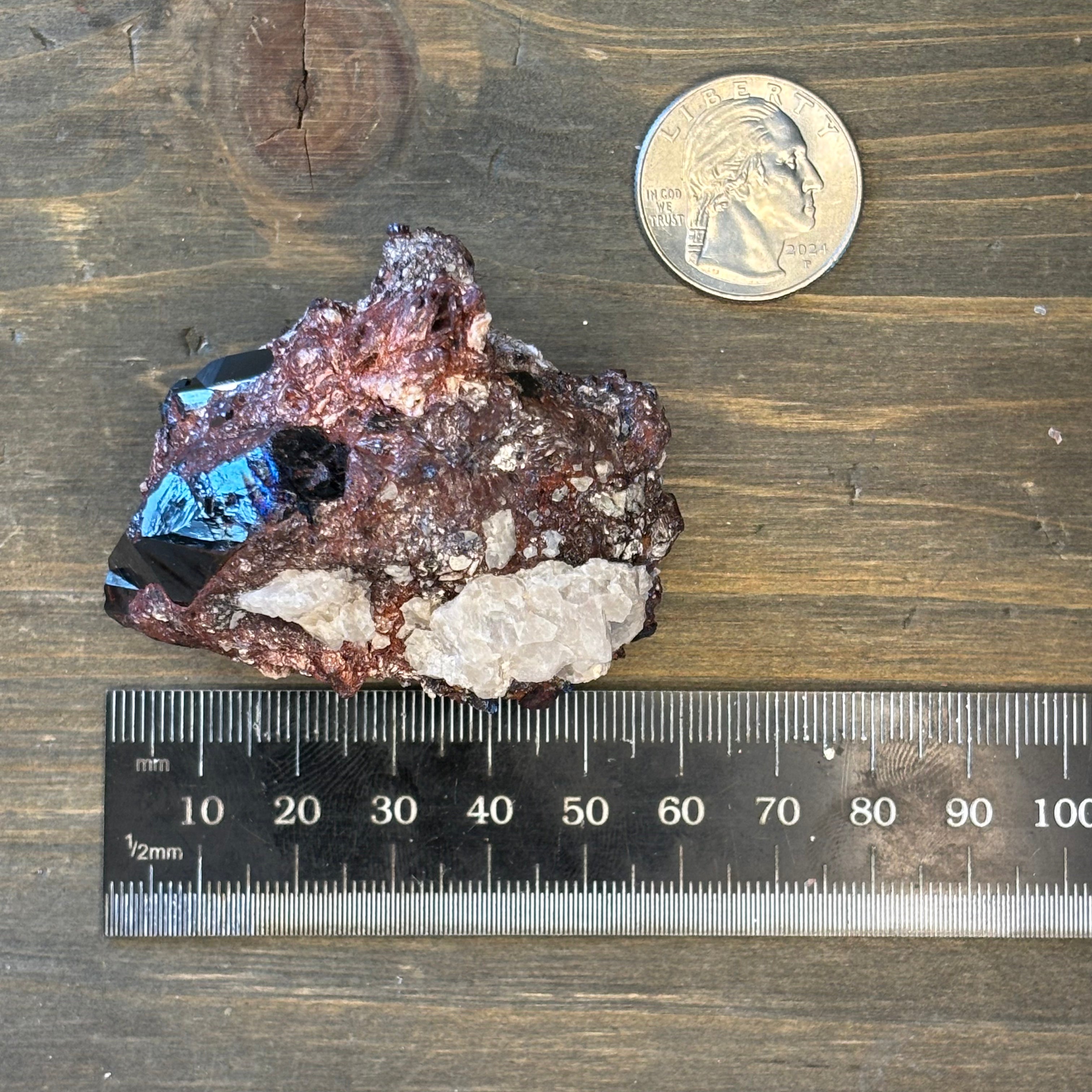 Red Rutile Crystal - 027