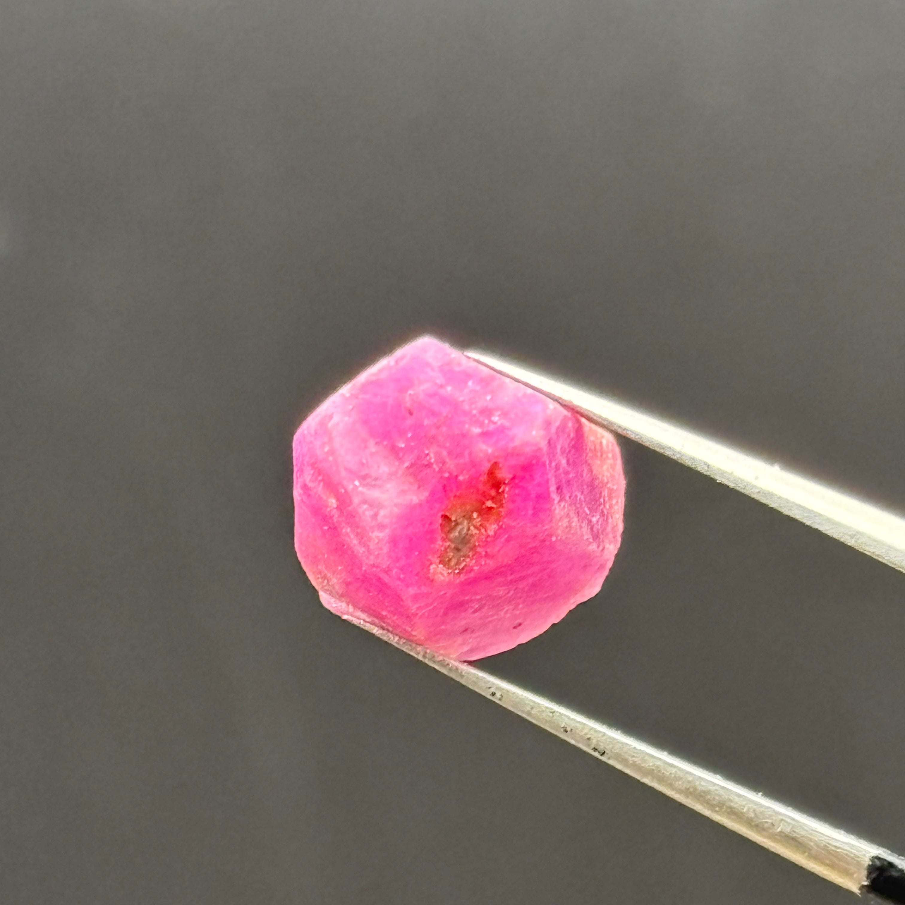 Natural Fluorescent Ruby Crystal - 164
